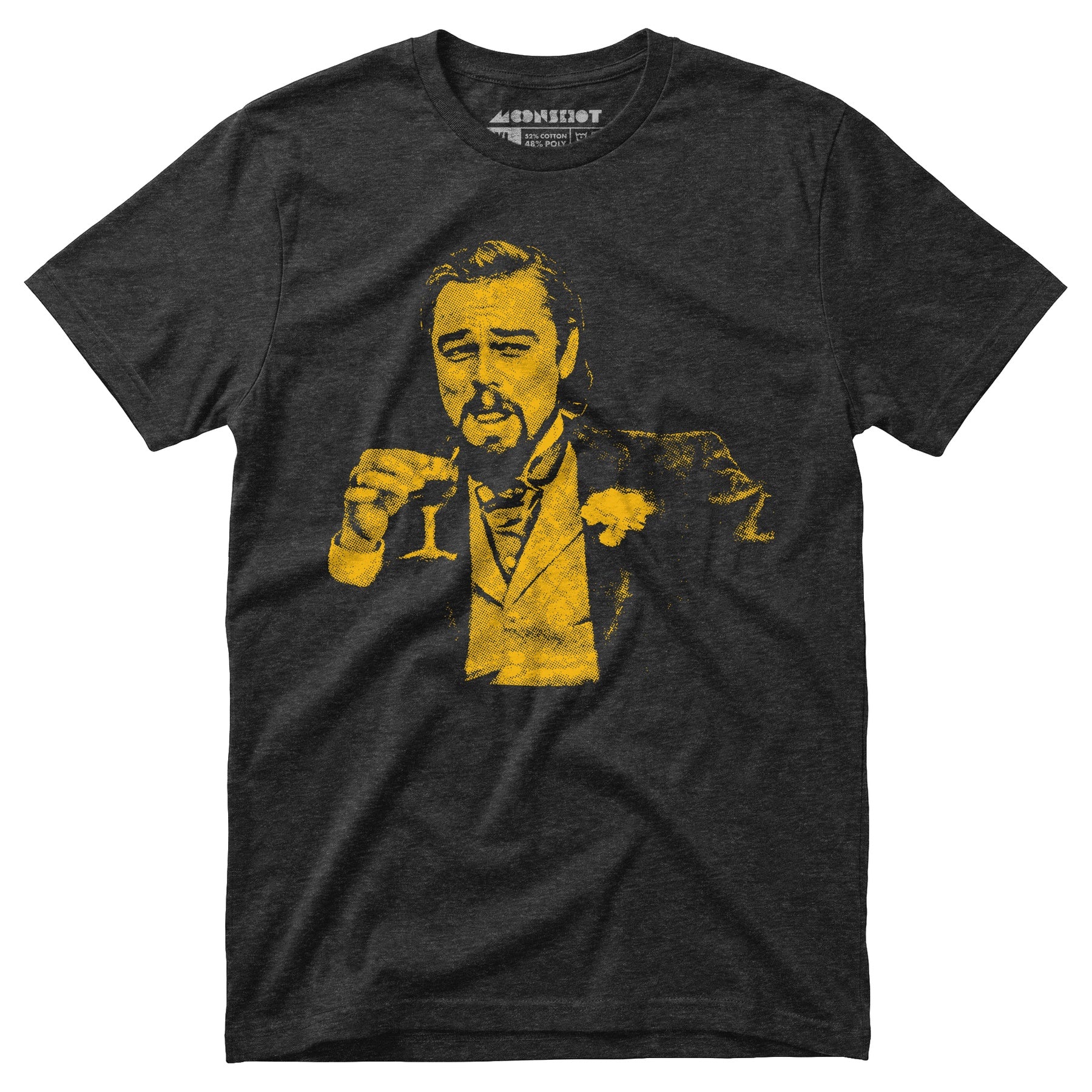 Leonardo DiCaprio Django Laughing Reaction Meme - Unisex T-Shirt