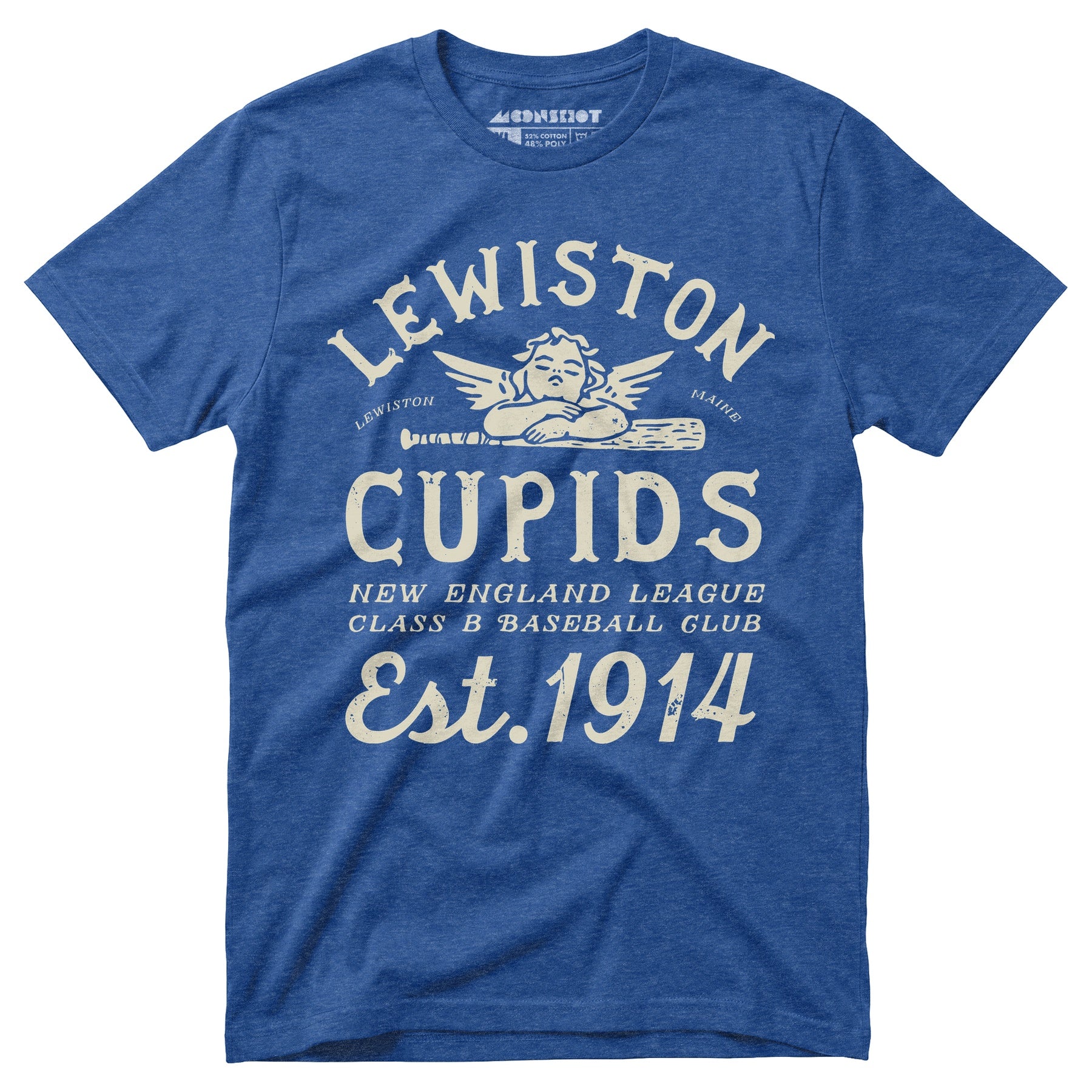 Lewiston Cupids - Maine - Vintage Defunct Baseball Teams - Unisex T-Shirt