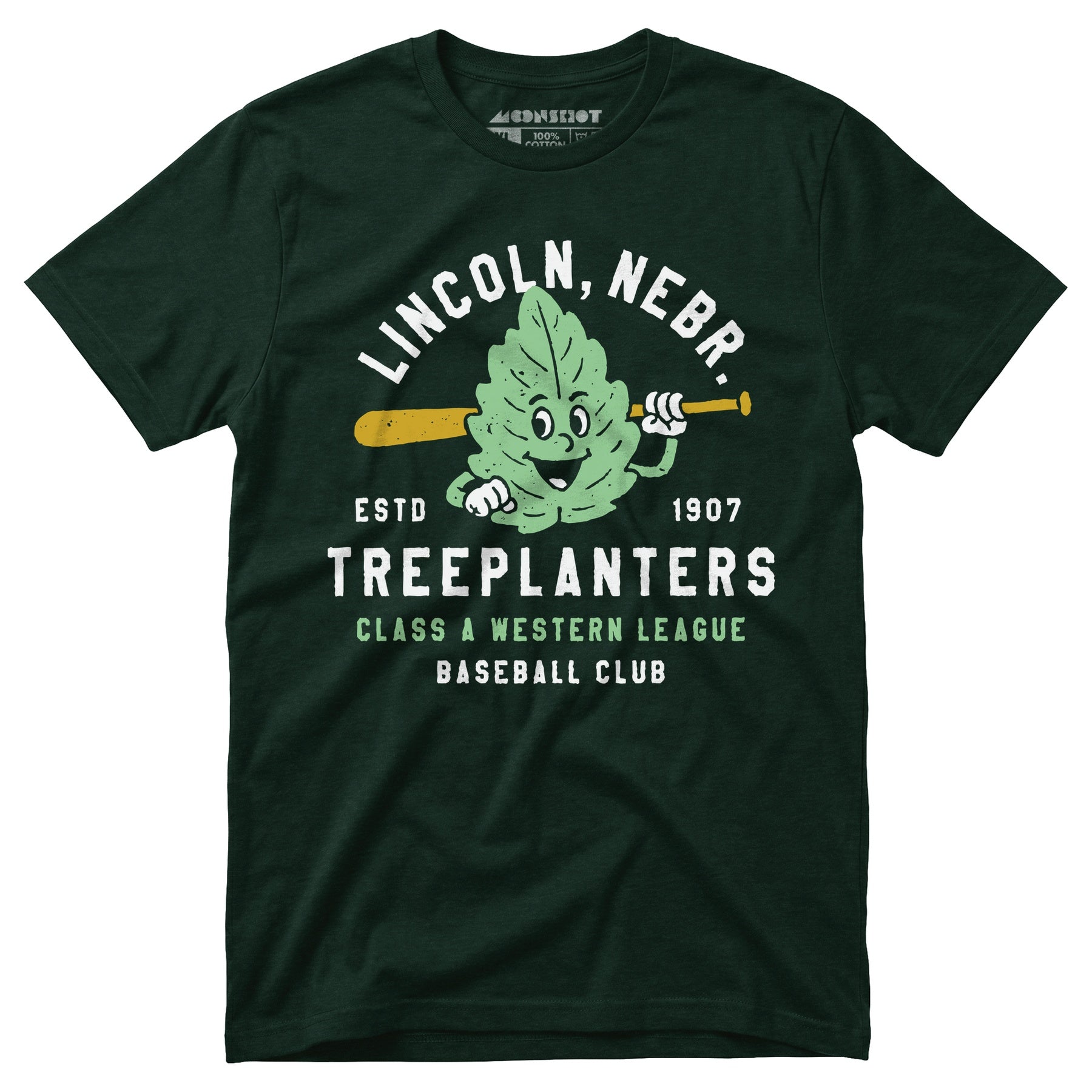 Lincoln Treeplanters - Nebraska - Vintage Defunct Baseball Teams - Unisex T-Shirt