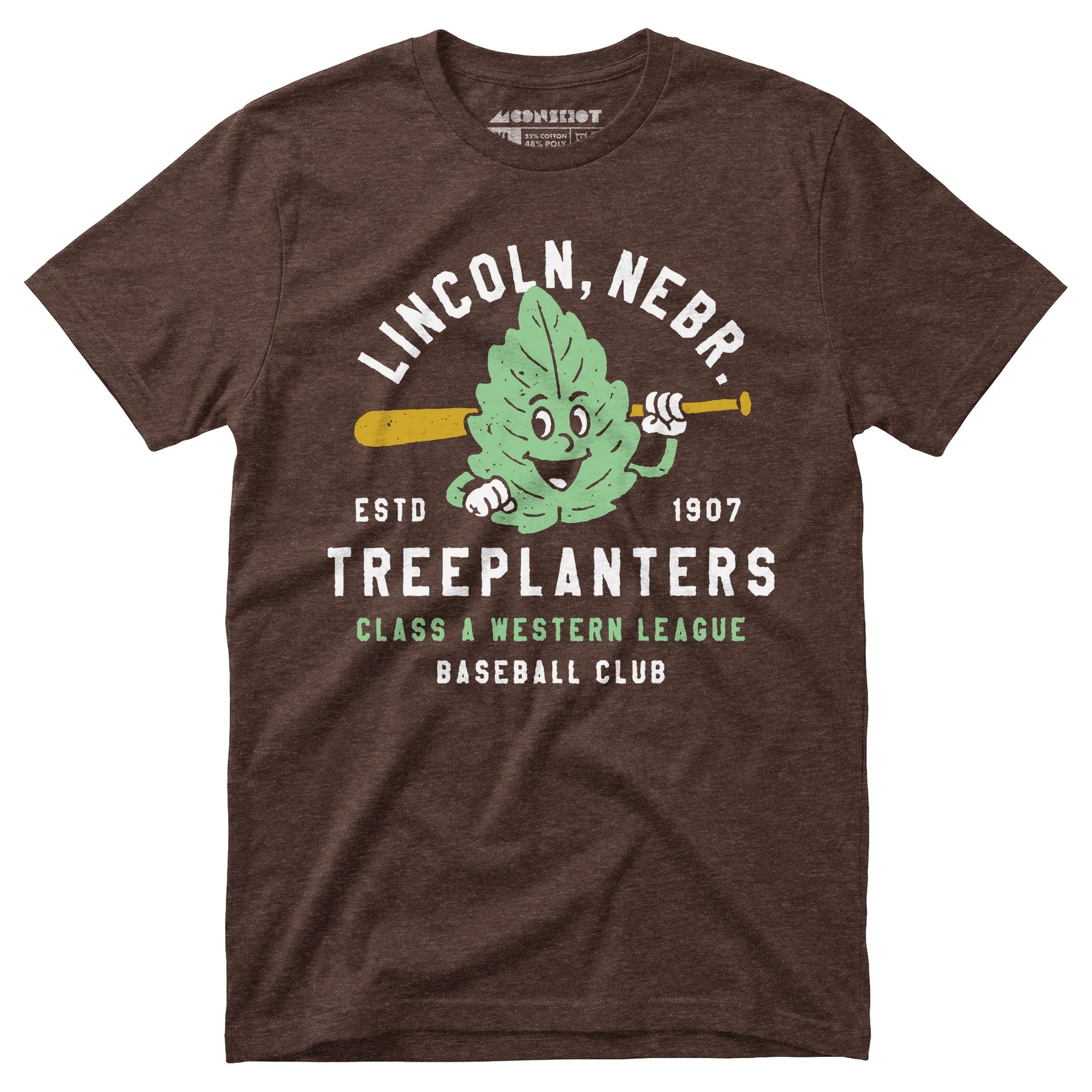 Lincoln Treeplanters - Nebraska - Vintage Defunct Baseball Teams - Unisex T-Shirt