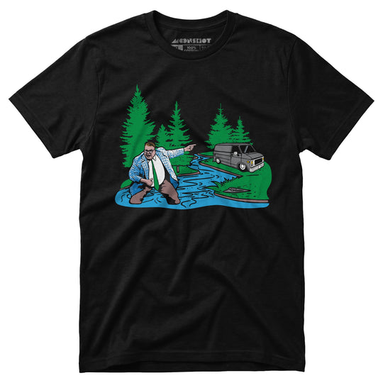 Livin' in a Van Down by The River - Unisex T-Shirt