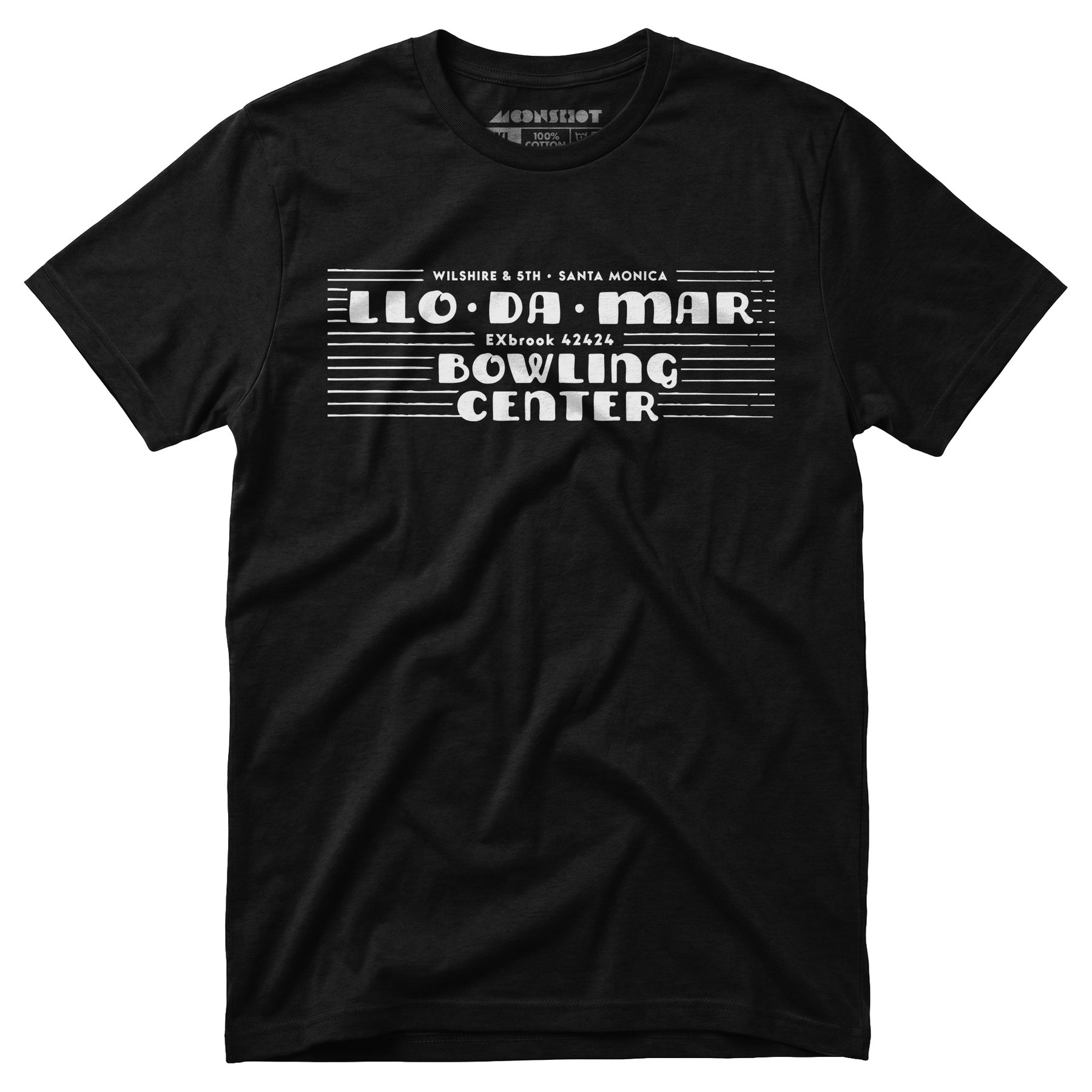 Llo-Da-Mar - Santa Monica, CA - Vintage Bowling Alley - Unisex T-Shirt