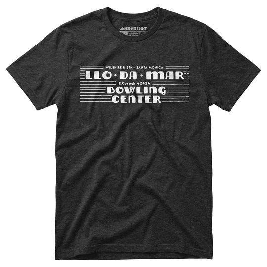 Llo-Da-Mar - Santa Monica, CA - Vintage Bowling Alley - Unisex T-Shirt