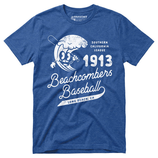 Long Beach Beachcombers - California - Vintage Defunct Baseball Teams - Unisex T-Shirt