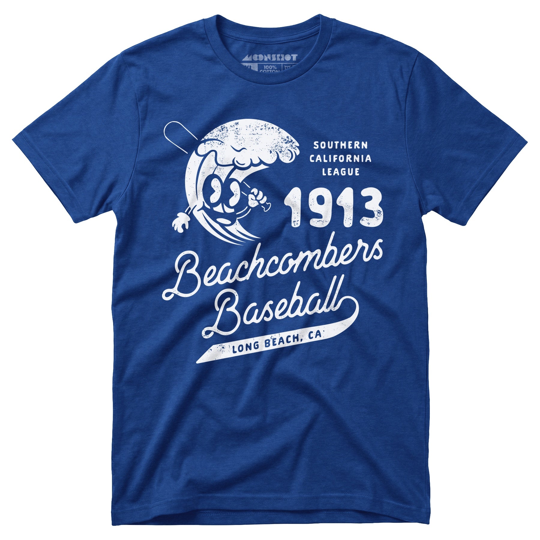 Long Beach Beachcombers - California - Vintage Defunct Baseball Teams - Unisex T-Shirt