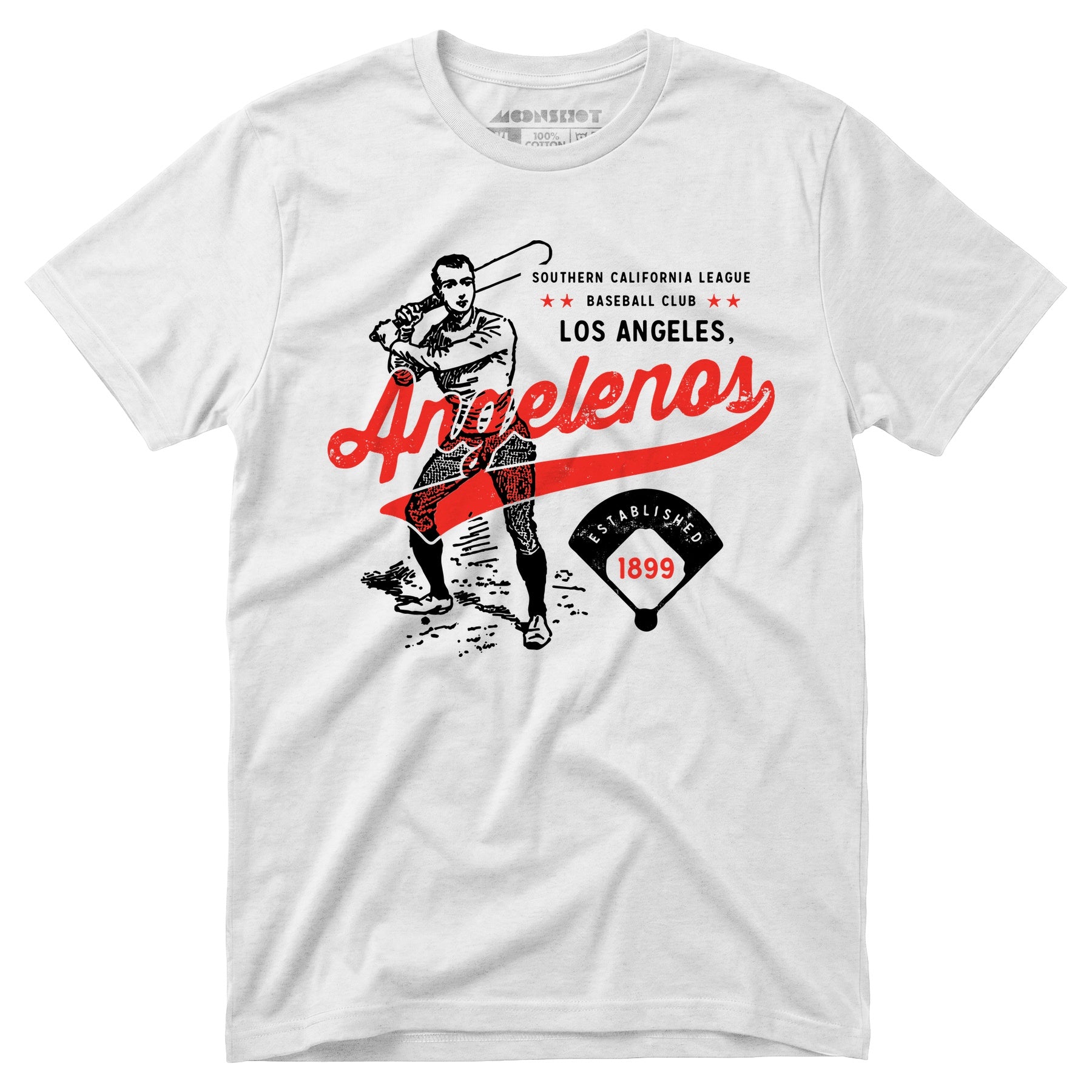Los Angeles Angelenos - California - Vintage Defunct Baseball Teams - Unisex T-Shirt