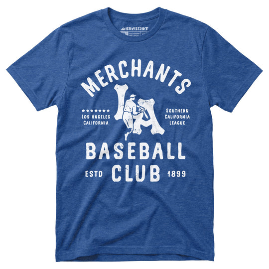 Los Angeles Merchants - California - Vintage Defunct Baseball Teams - Unisex T-Shirt