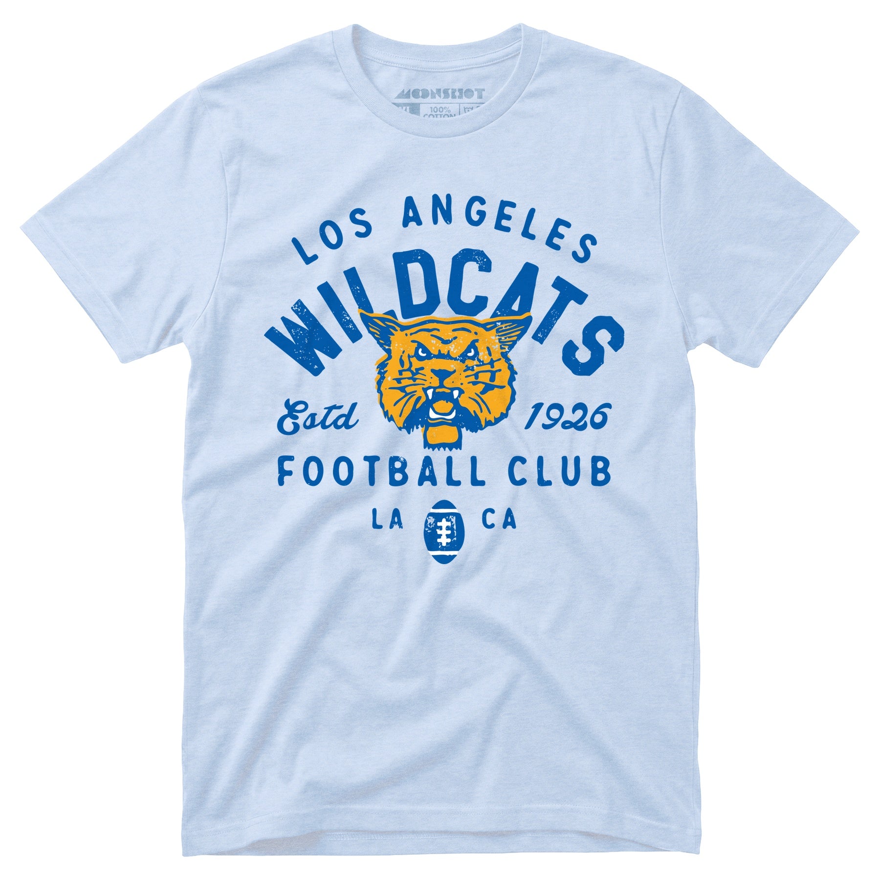 Los Angeles Wildcats - California - Vintage Defunct Football Teams - Unisex T-Shirt