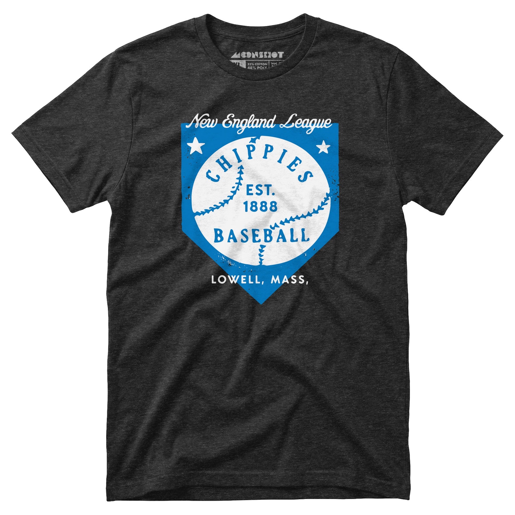Lowell Chippies - Massachusetts - Vintage Defunct Baseball Teams - Unisex T-Shirt