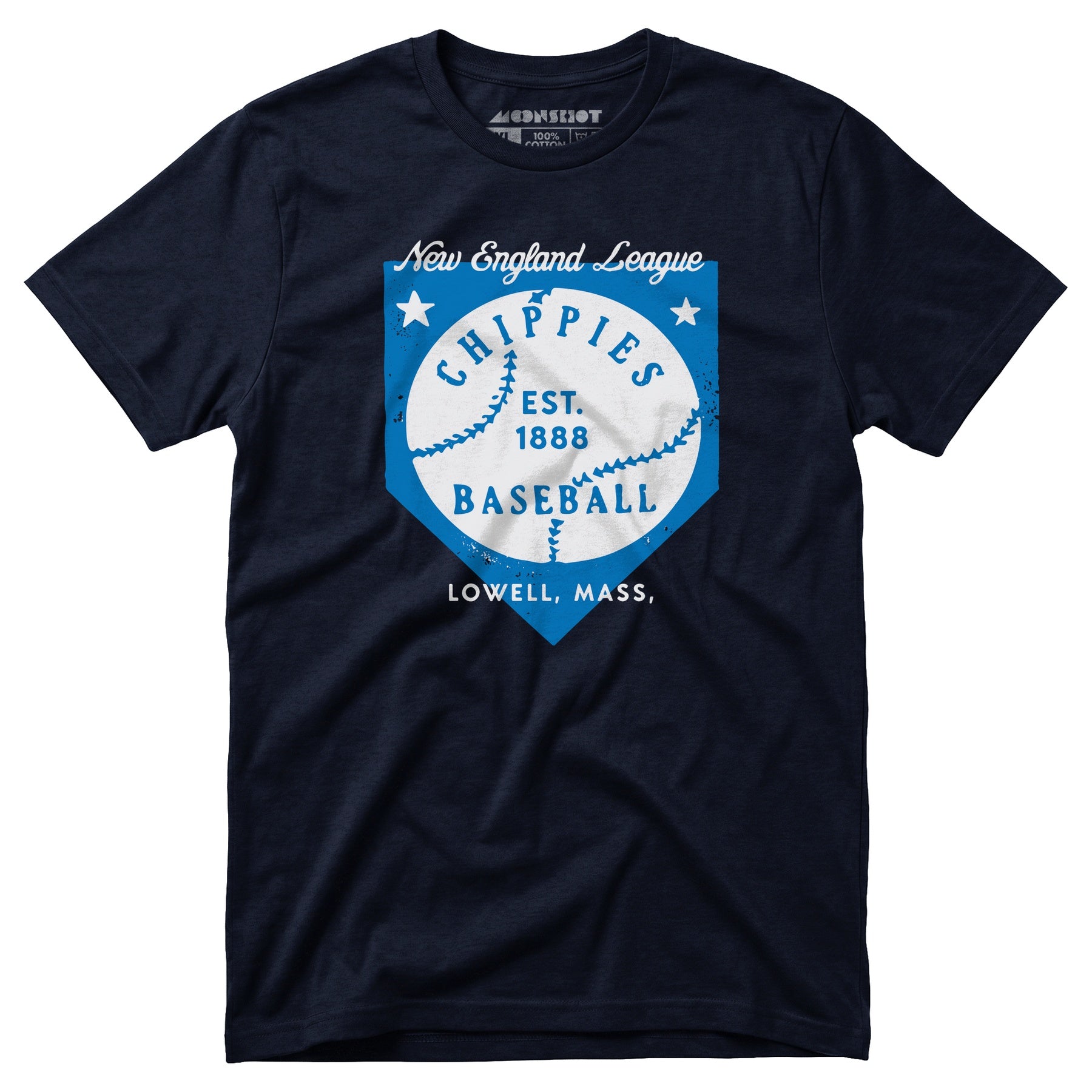 Lowell Chippies - Massachusetts - Vintage Defunct Baseball Teams - Unisex T-Shirt