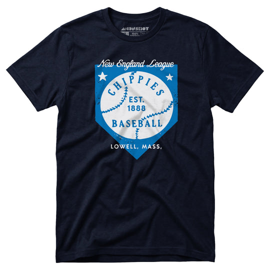 Lowell Chippies - Massachusetts - Vintage Defunct Baseball Teams - Unisex T-Shirt