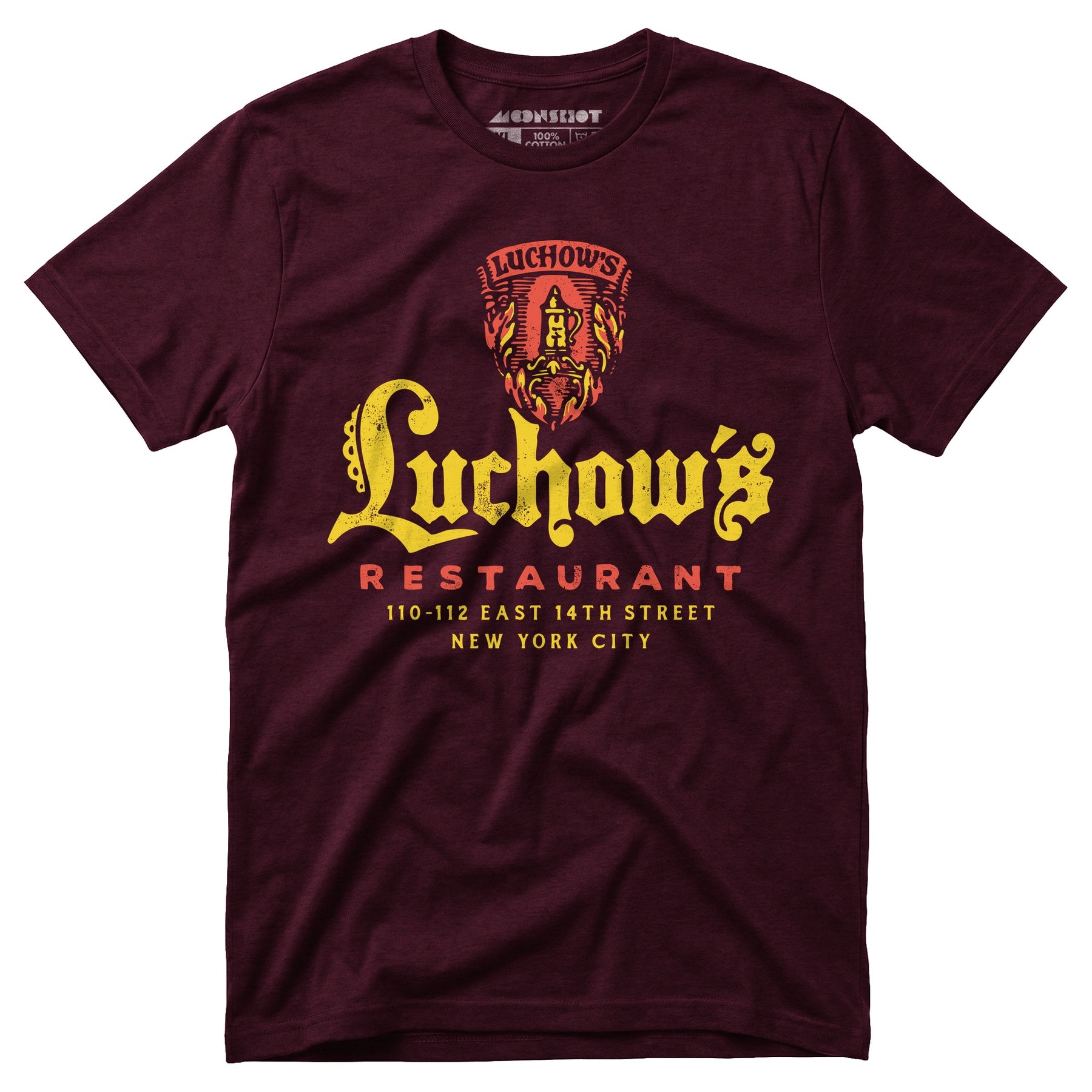 Luchow's - New York City, NY - Vintage Restaurant - Unisex T-Shirt