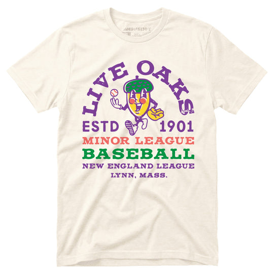 Lynn Live Oaks - Massachusetts - Vintage Defunct Baseball Teams - Unisex T-Shirt