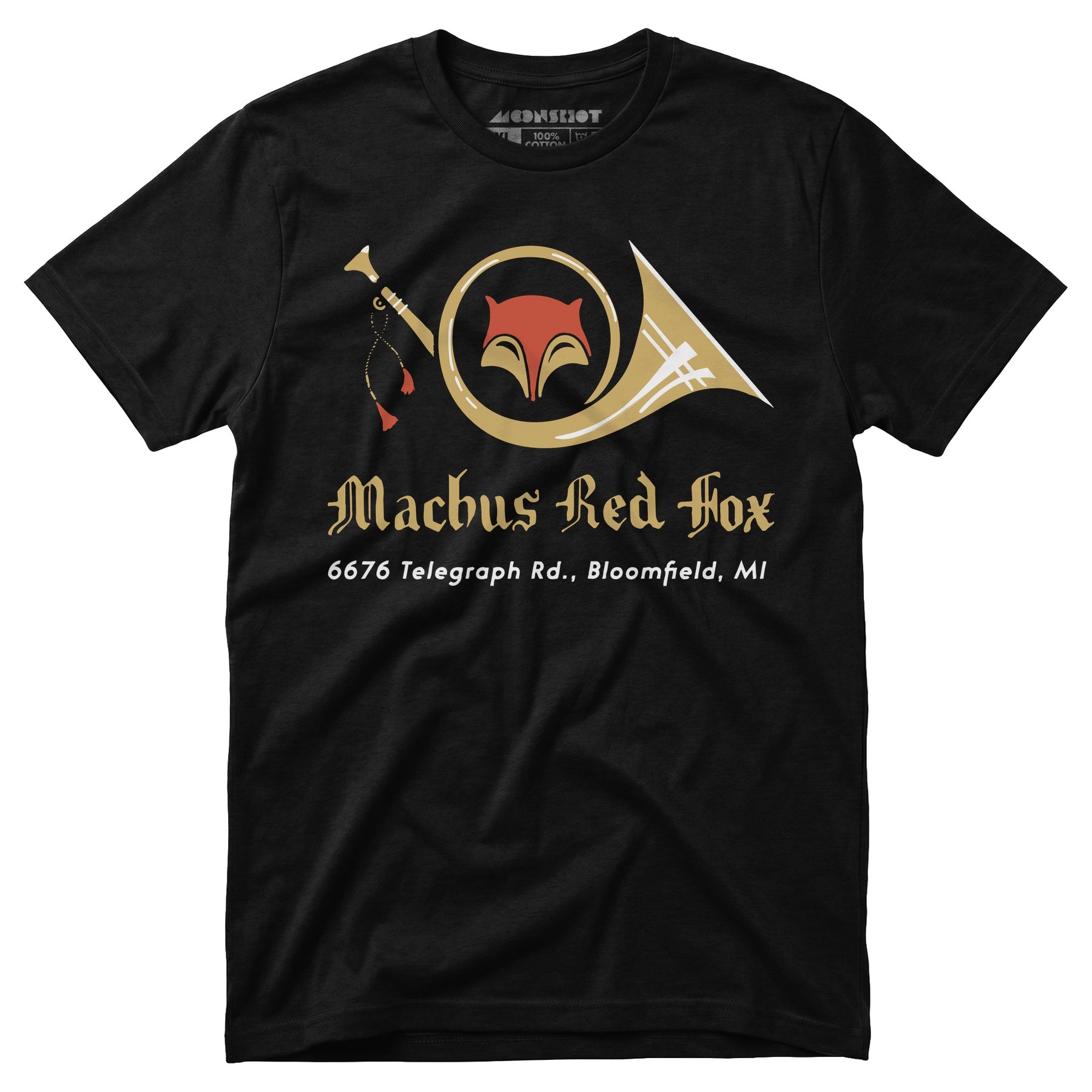 Machus Red Fox - Bloomfield, MI - Vintage Restaurant - Unisex T-Shirt