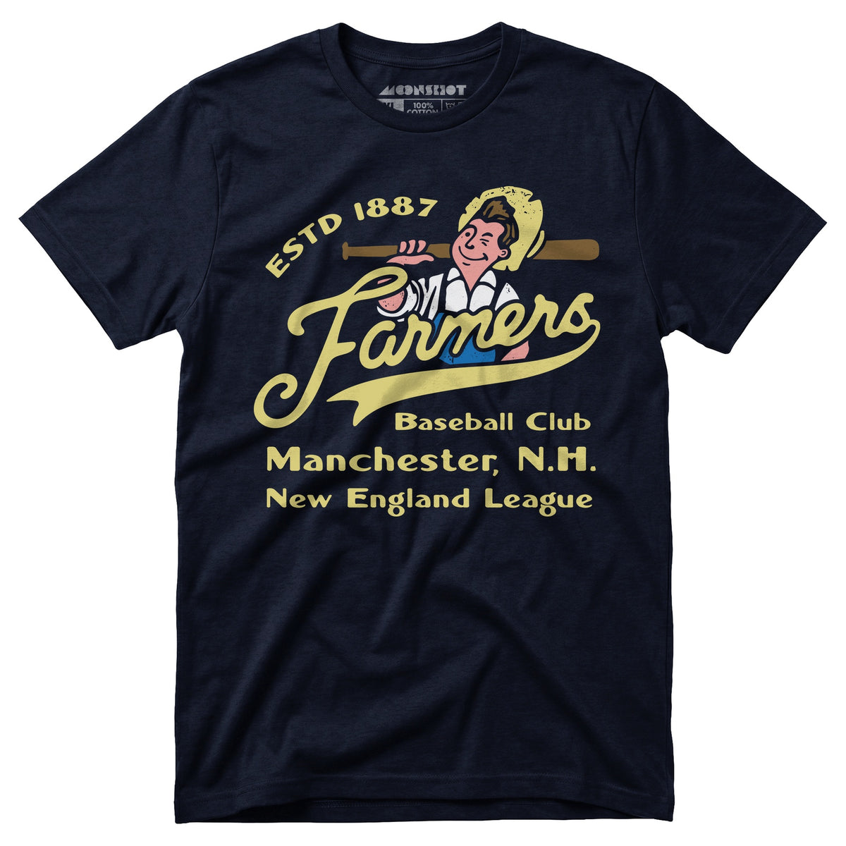 Manchester Farmers - New Hampshire - Vintage Defunct Baseball Teams ...
