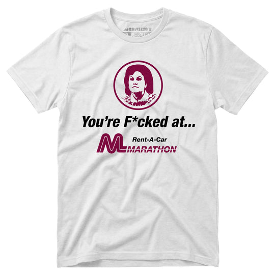 Marathon Car Rental - Planes, Trains and Automobiles - Unisex T-Shirt