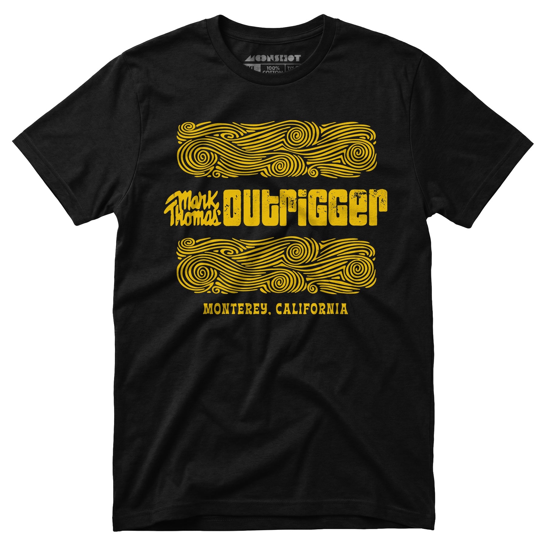 Mark Thomas Outrigger - Monterey, CA - Vintage Tiki Bar - Unisex T-Shirt