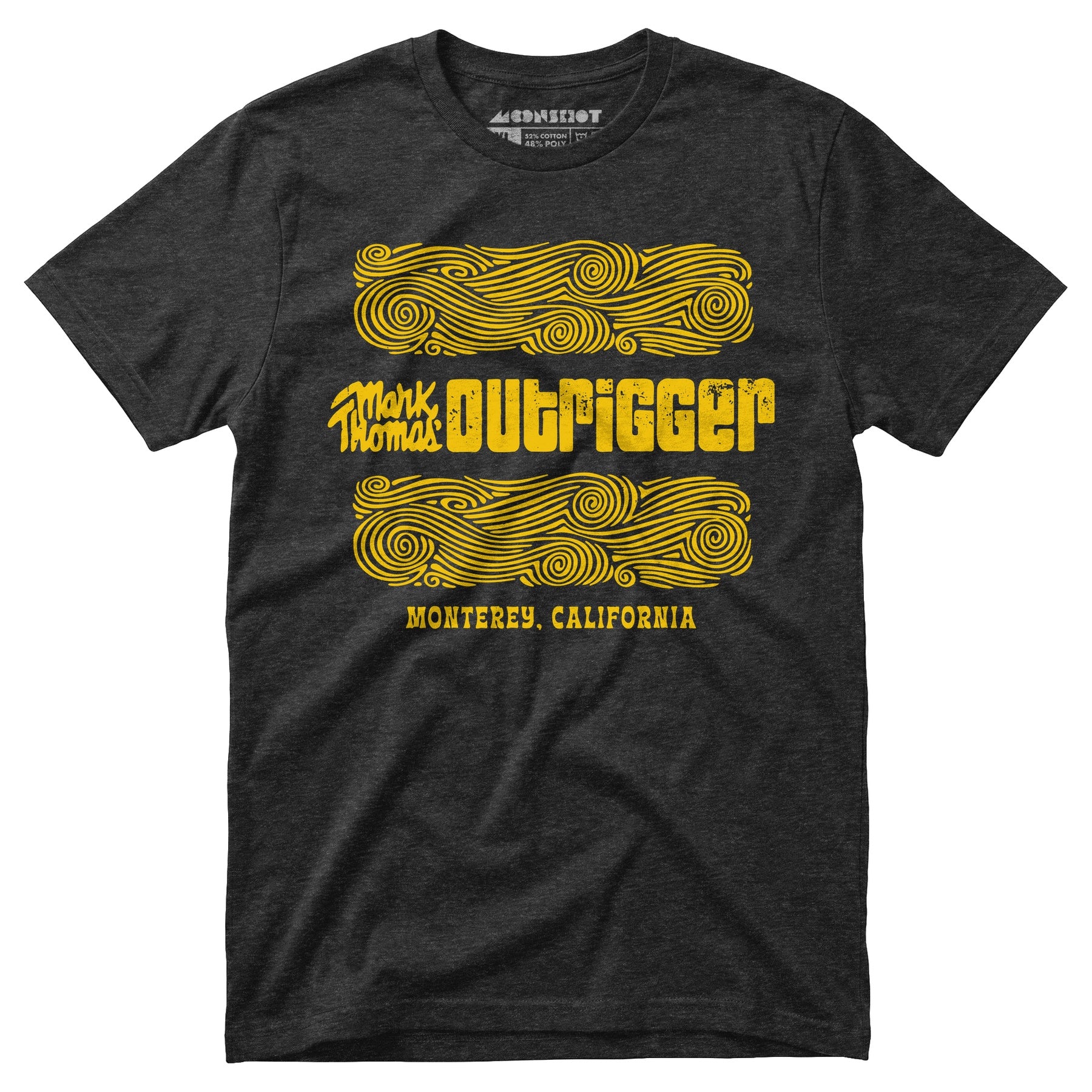 Mark Thomas Outrigger - Monterey, CA - Vintage Tiki Bar - Unisex T-Shirt