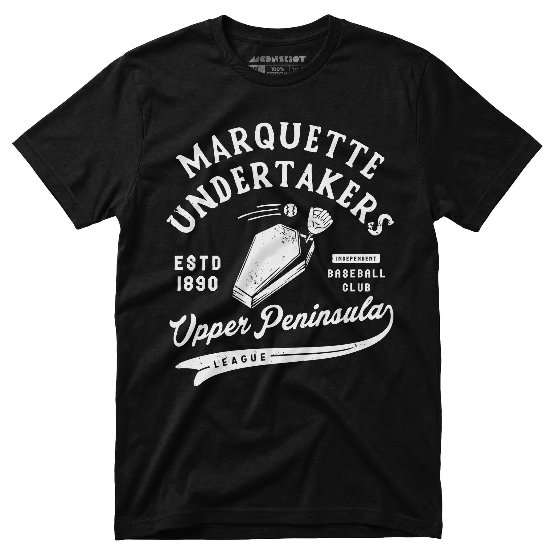 Marquette Undertakers - Michigan - Vintage Defunct Baseball Teams - Unisex T-Shirt