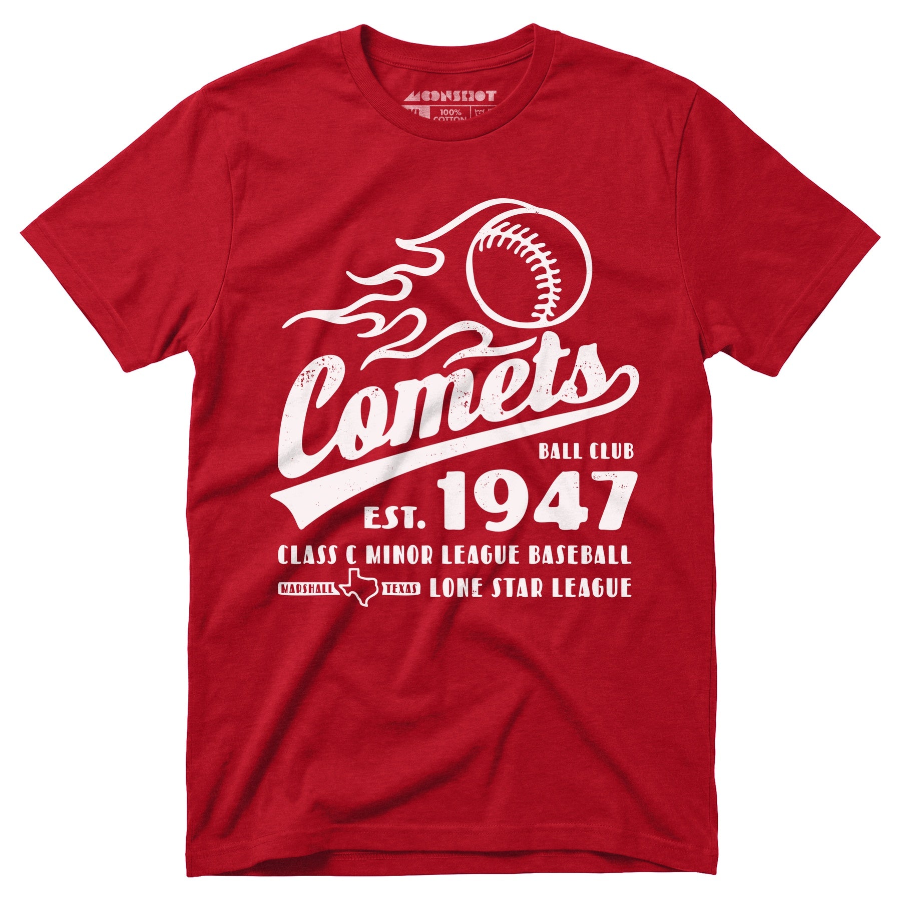 Marshall Comets - Texas - Vintage Defunct Baseball Teams - Unisex T-Shirt