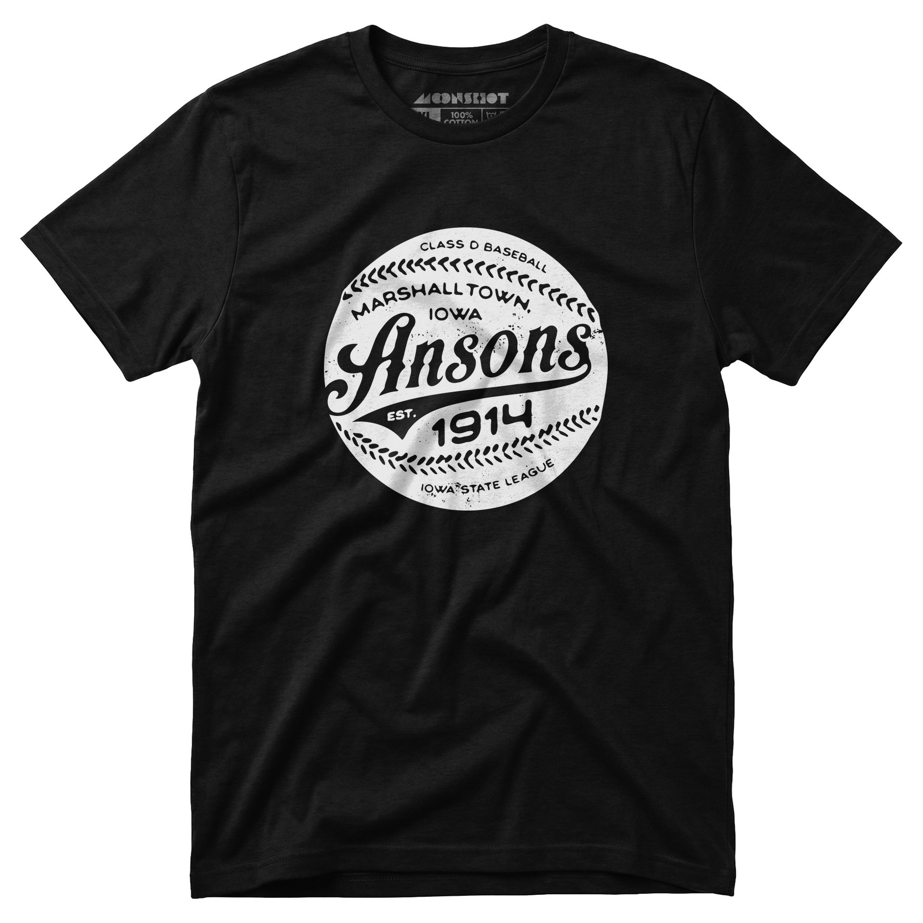 Marshalltown Ansons - Iowa - Vintage Defunct Baseball Teams - Unisex T-Shirt
