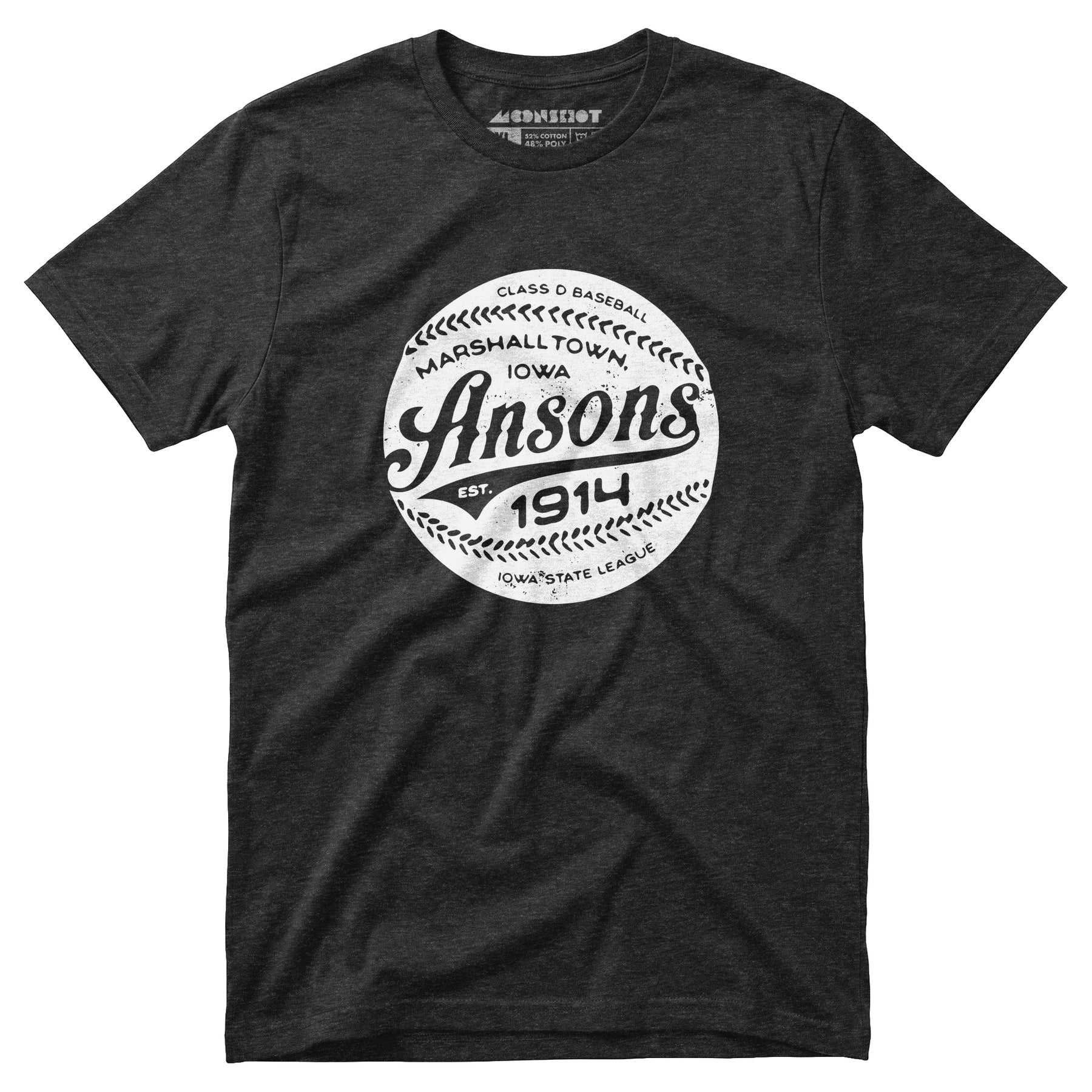 Marshalltown Ansons - Iowa - Vintage Defunct Baseball Teams - Unisex T-Shirt