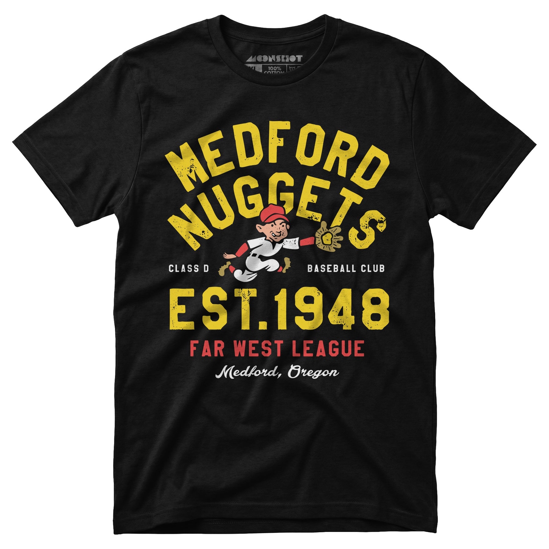 Medford Nuggets - Oregon - Vintage Defunct Baseball Teams - Unisex T-Shirt