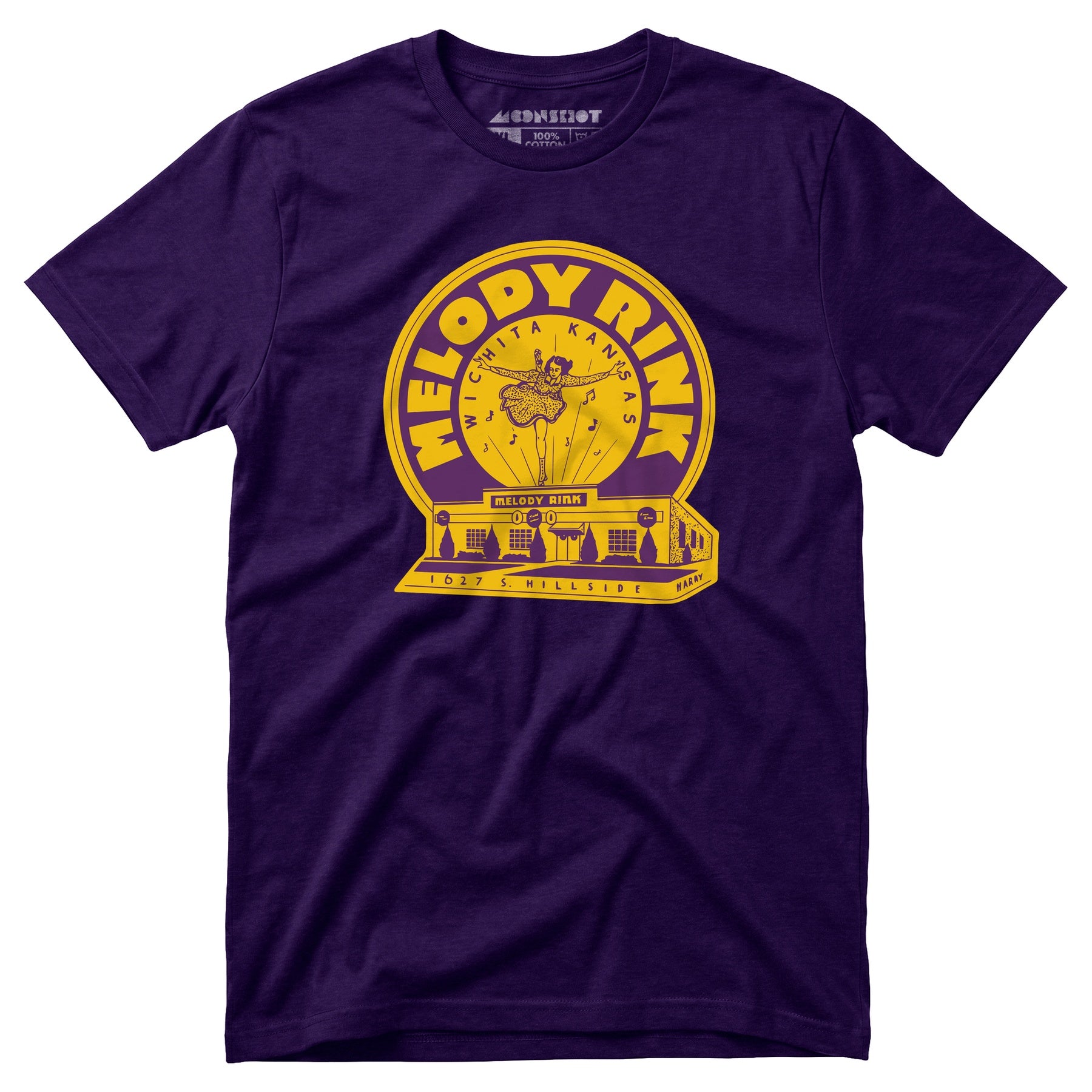 Melody Rink - Witchita, KS - Vintage Roller Rink - Unisex T-Shirt