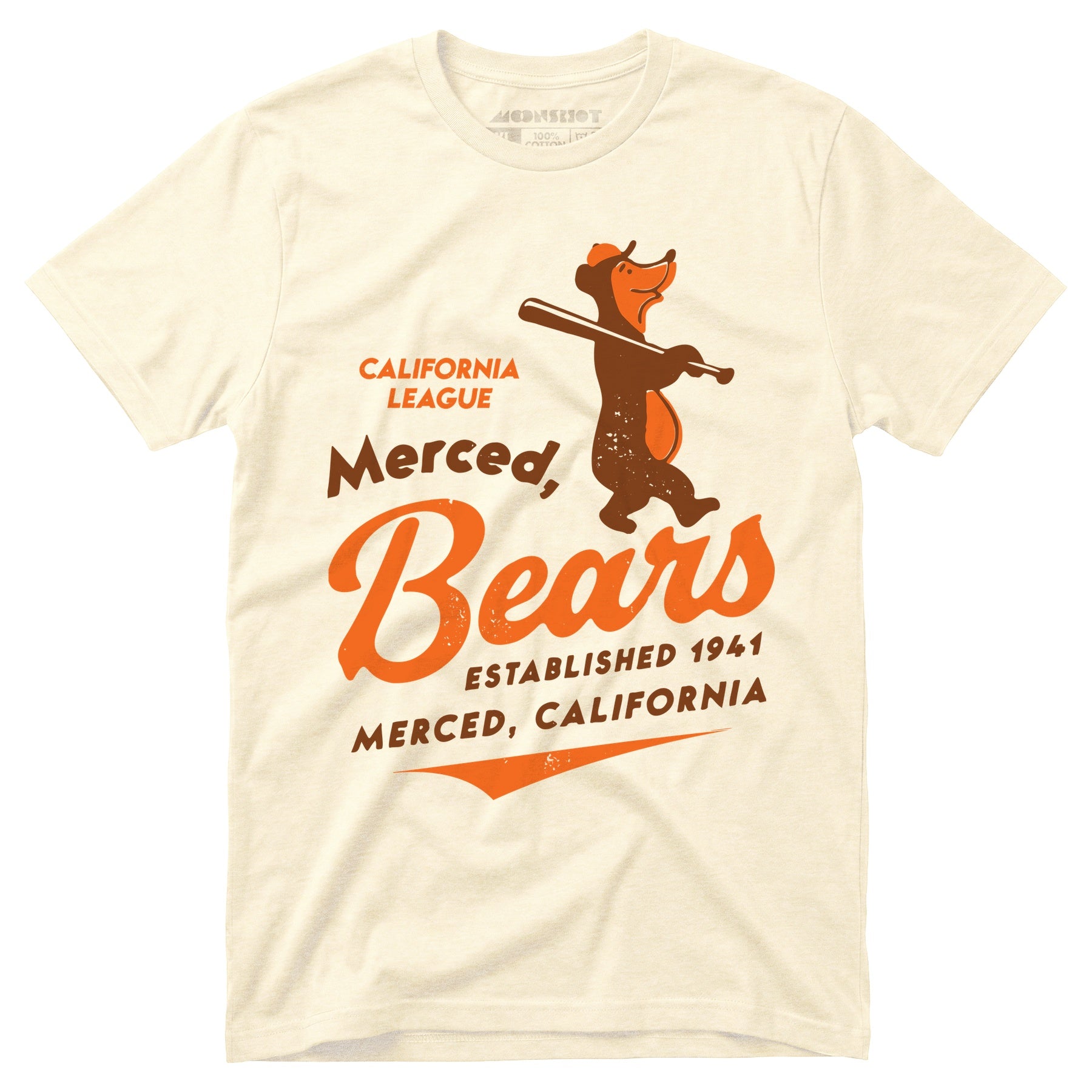 Merced Bears - California - Vintage Defunct Baseball Teams - Unisex T-Shirt