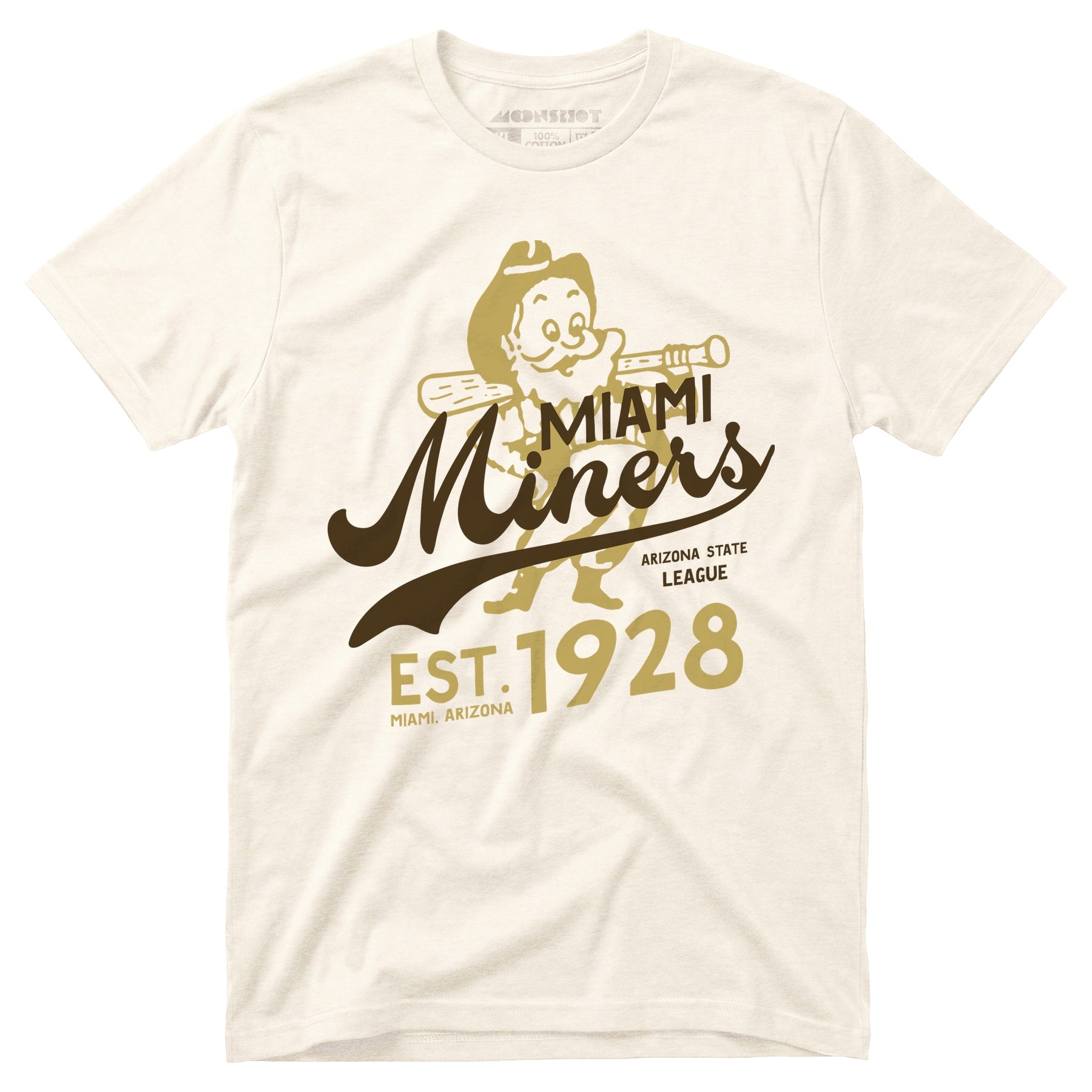 Miami Miners - Arizona - Vintage Defunct Baseball Teams - Unisex T-Shirt