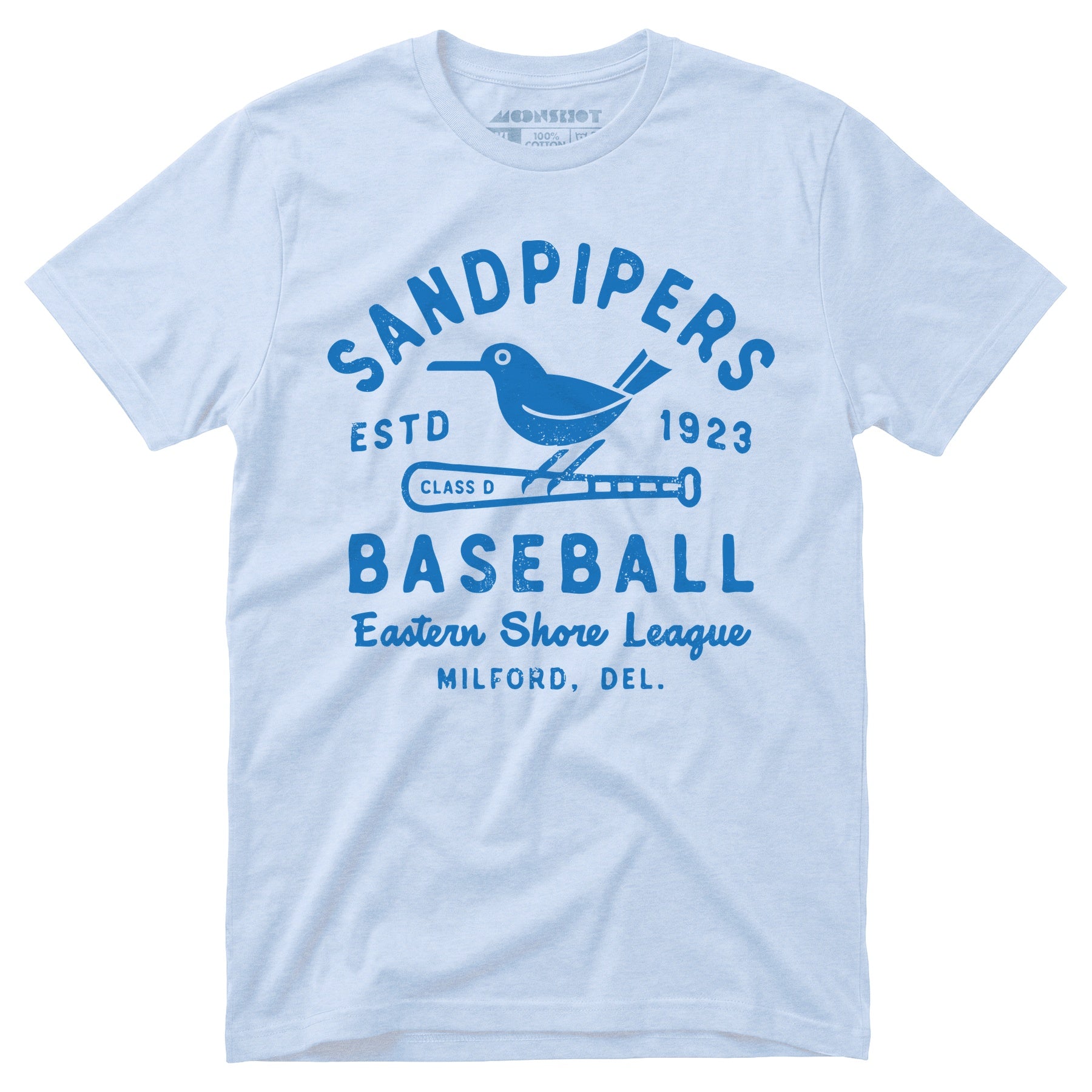 Milford Sandpipers - Delaware - Vintage Defunct Baseball Teams - Unisex T-Shirt