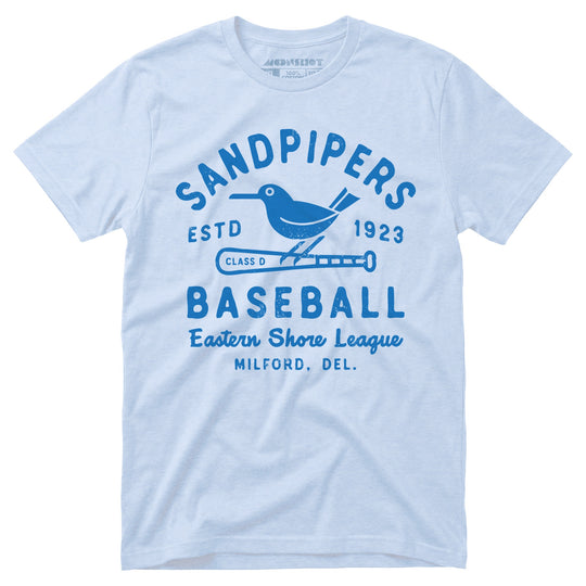 Milford Sandpipers - Delaware - Vintage Defunct Baseball Teams - Unisex T-Shirt
