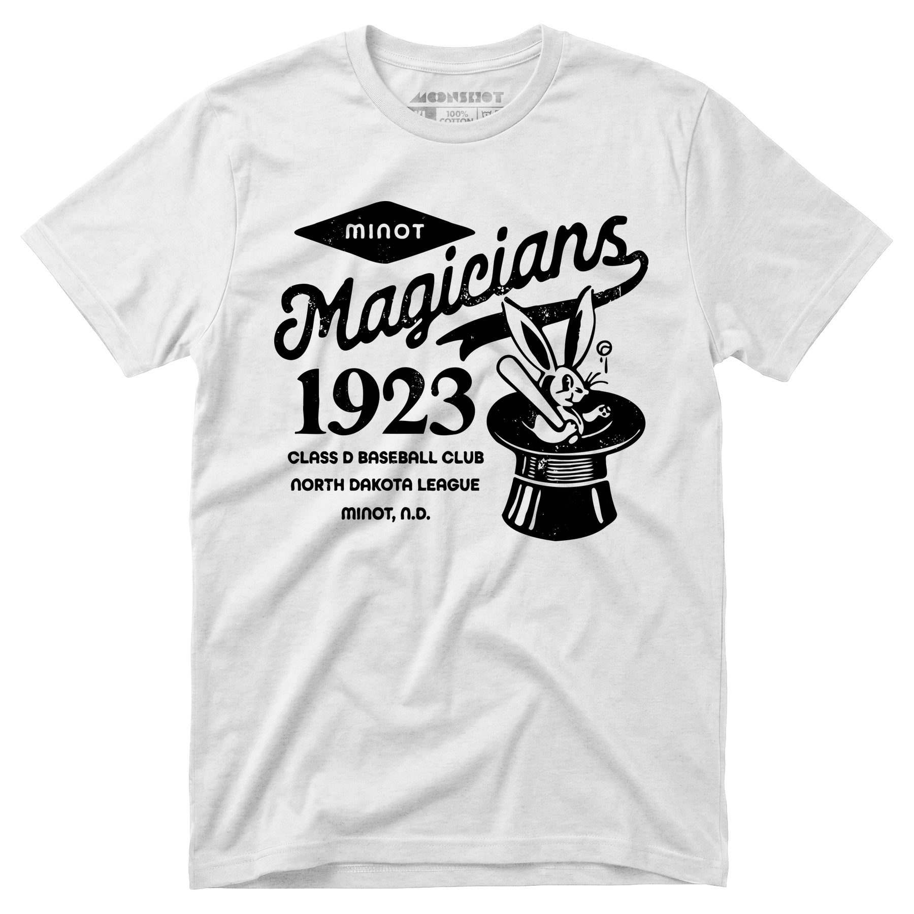 Minot Magicians - North Dakota - Vintage Defunct Baseball Teams - Unisex T-Shirt