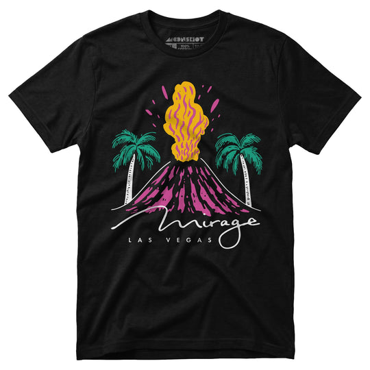 Mirage Volcano - Vintage Las Vegas - Unisex T-Shirt
