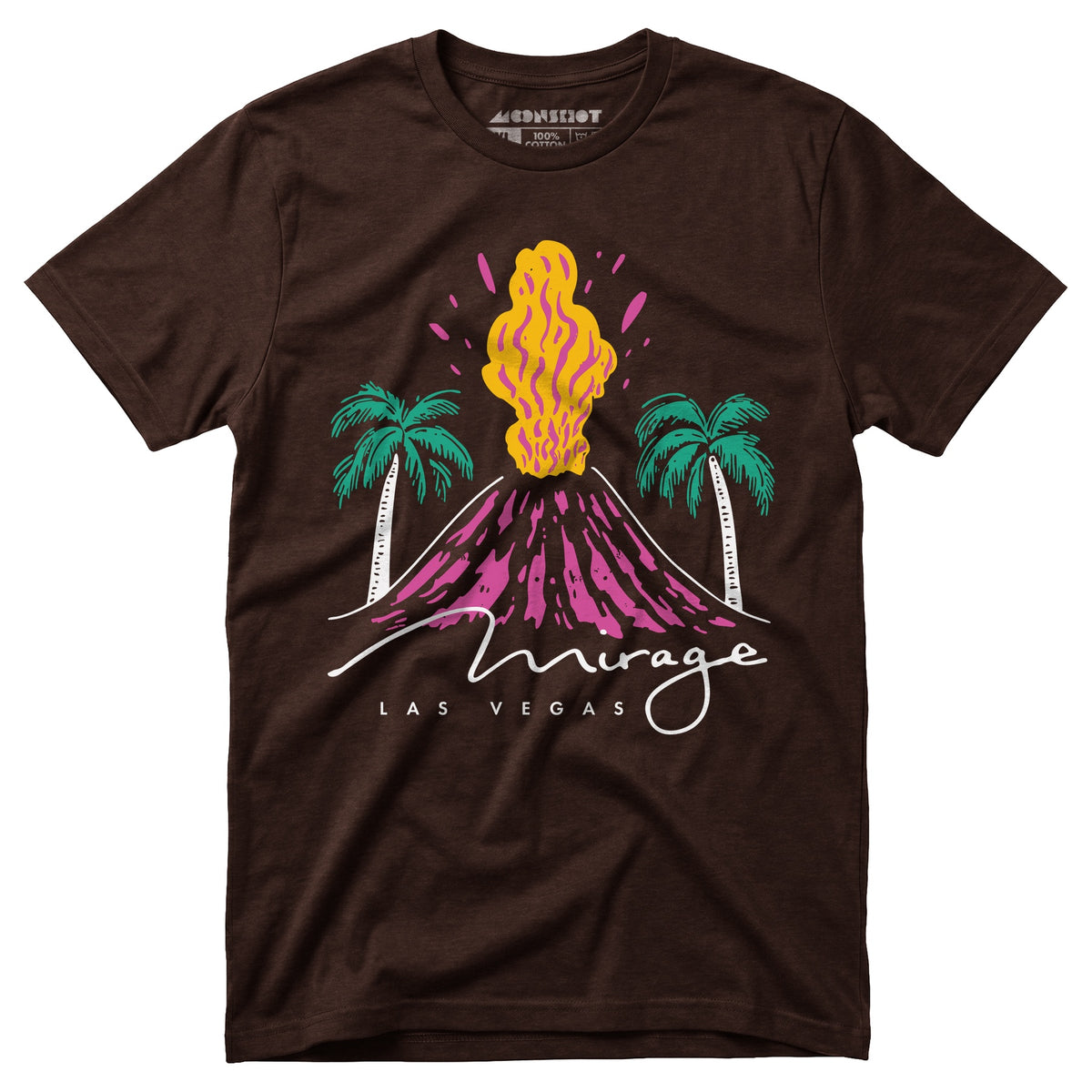 Mirage Volcano - Vintage Las Vegas - Unisex T-Shirt – m00nshot