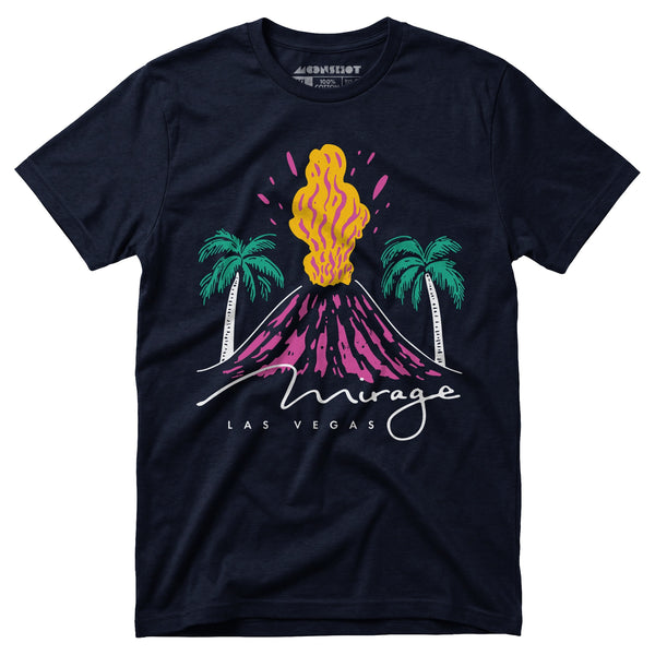 Mirage Volcano - Vintage Las Vegas - Unisex T-Shirt – m00nshot