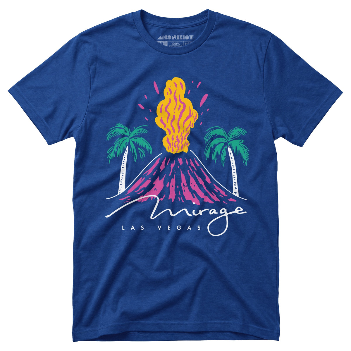 Mirage Volcano - Vintage Las Vegas - Unisex T-Shirt – m00nshot
