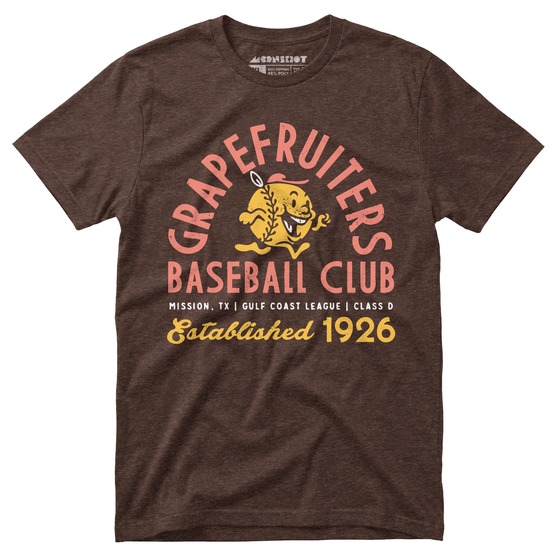 Mission Grapefruiters - Texas - Vintage Defunct Baseball Teams - Unisex T-Shirt