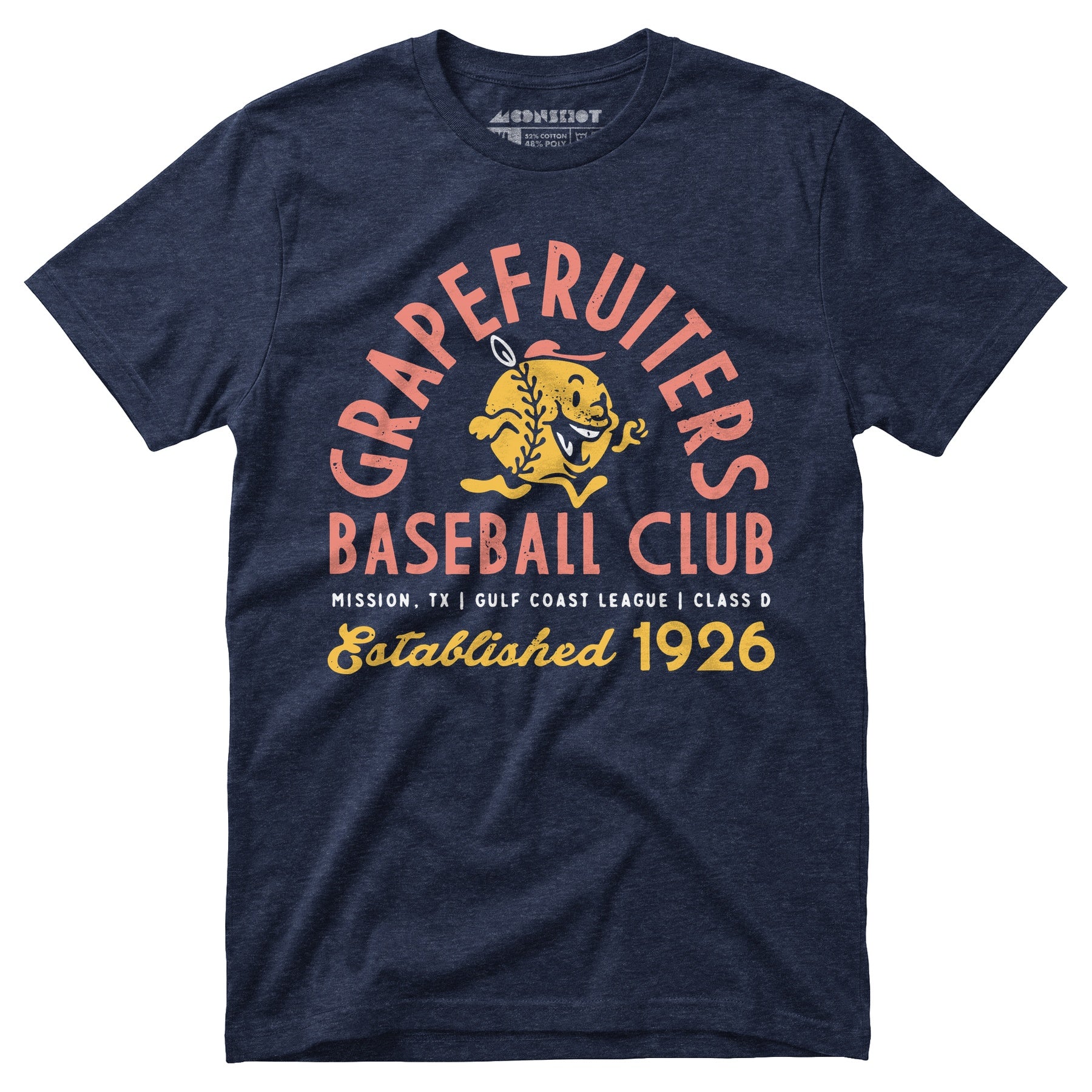 Mission Grapefruiters - Texas - Vintage Defunct Baseball Teams - Unisex T-Shirt