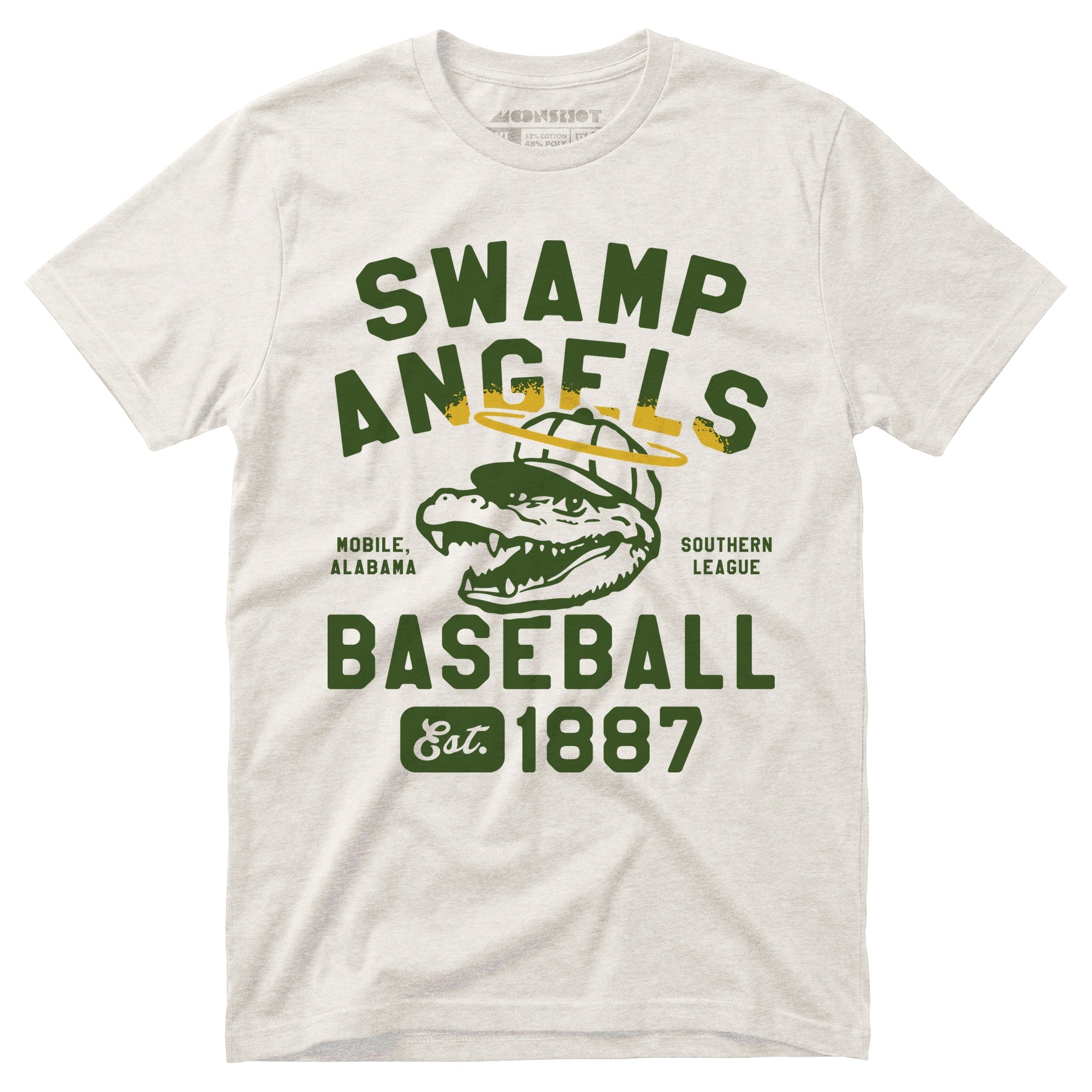 Mobile Swamp Angels - Alabama - Vintage Defunct Baseball Teams - Unisex T-Shirt