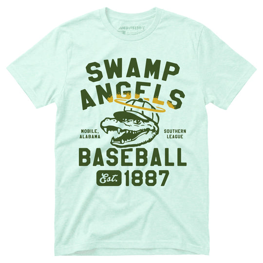 Mobile Swamp Angels - Alabama - Vintage Defunct Baseball Teams - Unisex T-Shirt