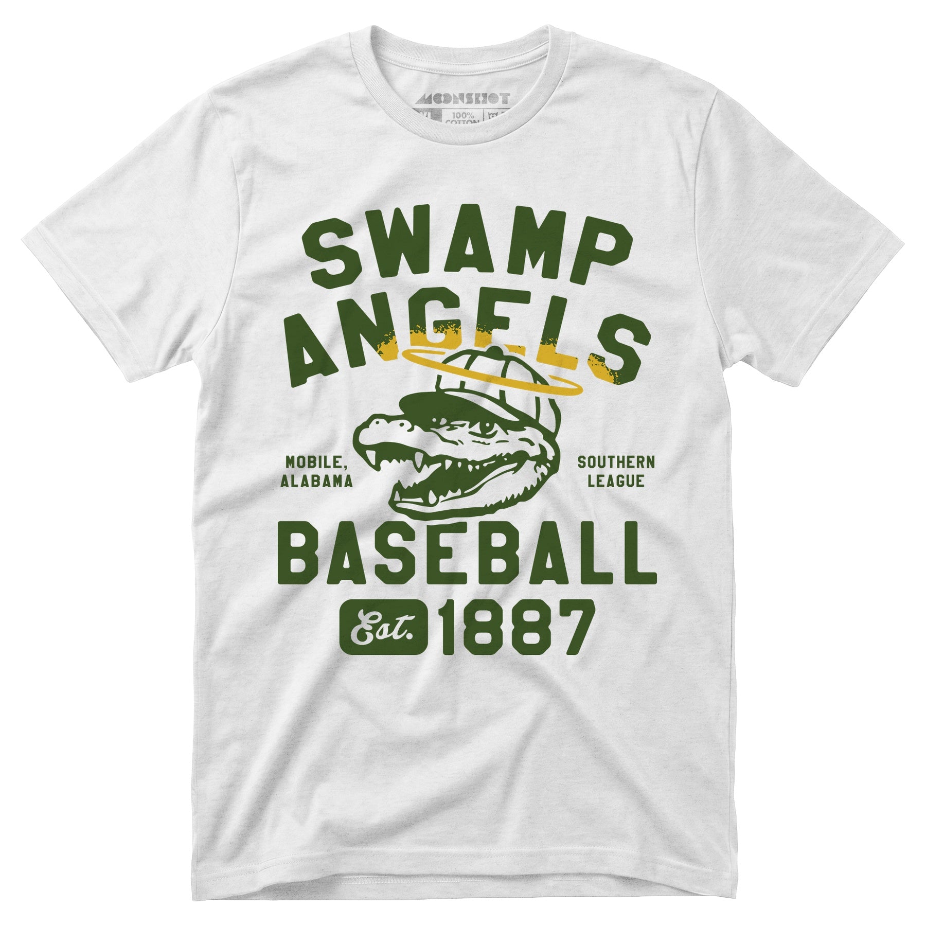 Mobile Swamp Angels - Alabama - Vintage Defunct Baseball Teams - Unisex T-Shirt