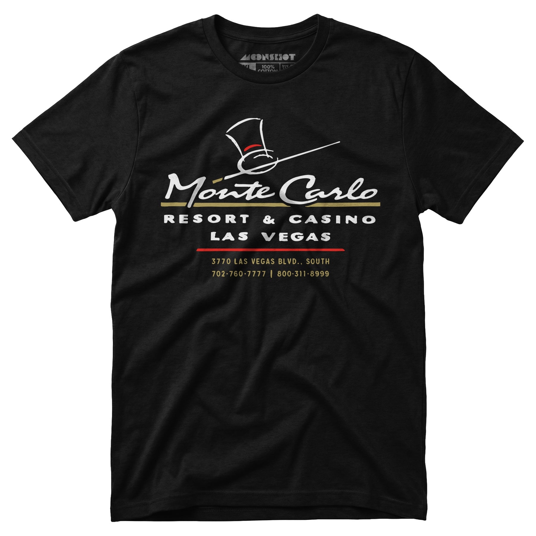 Monte Carlo - Vintage Las Vegas - Unisex T-Shirt