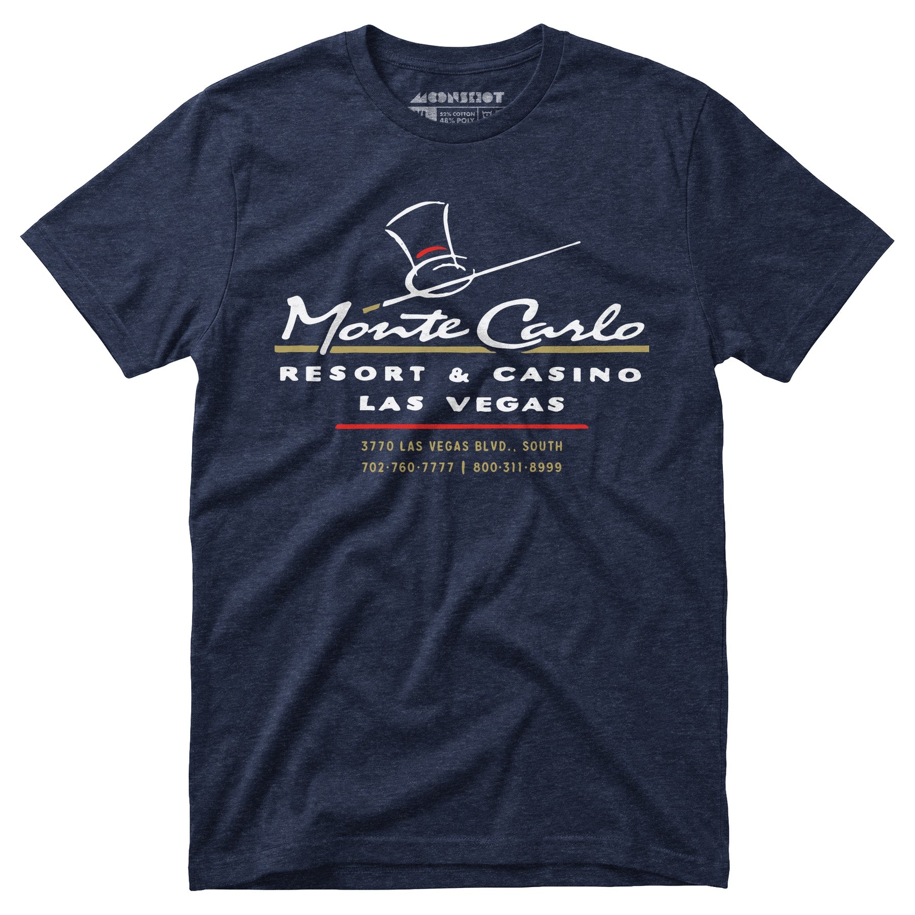 Monte Carlo - Vintage Las Vegas - Unisex T-Shirt