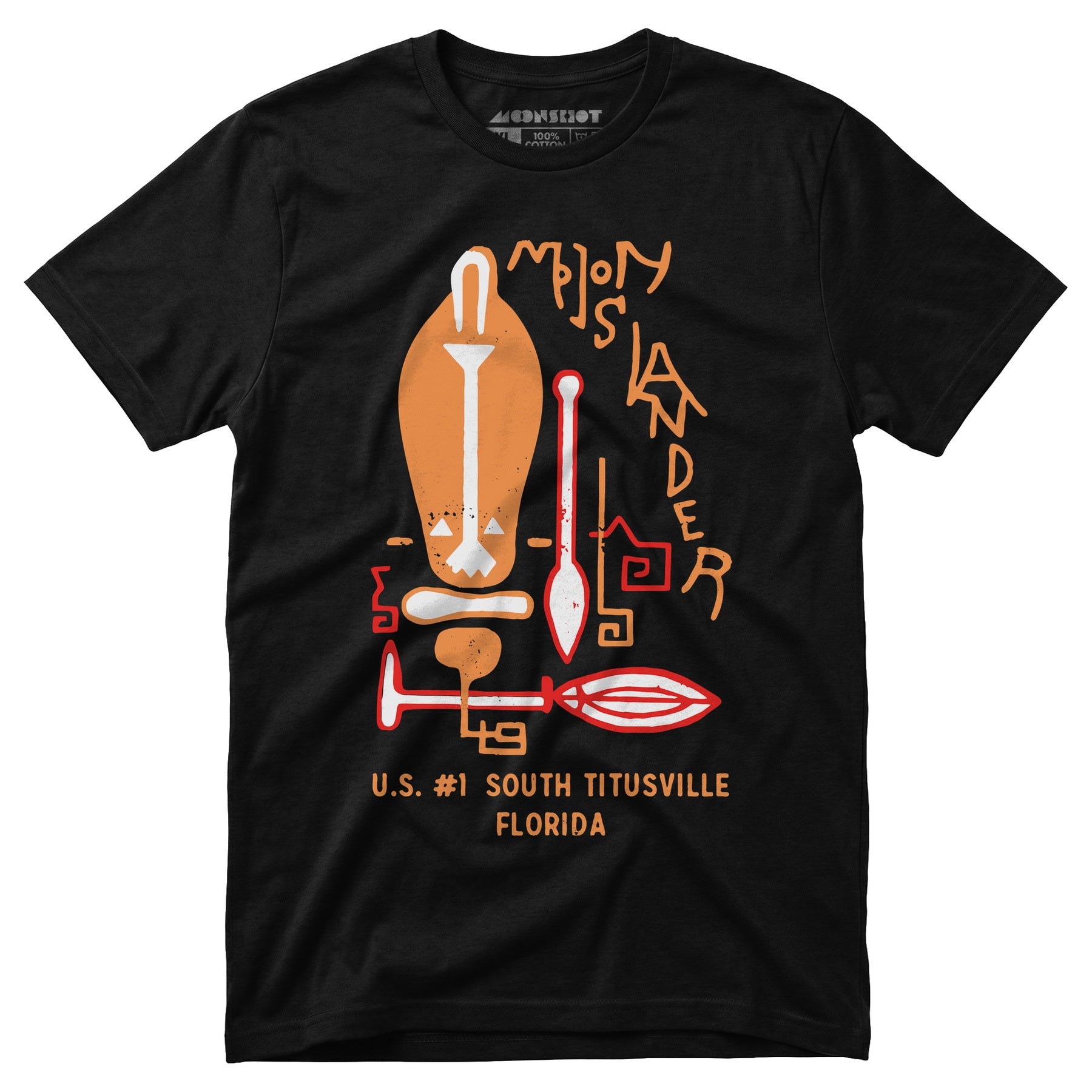 Moon Islander - Titusville, FL - Vintage Tiki Bar - Unisex T-Shirt
