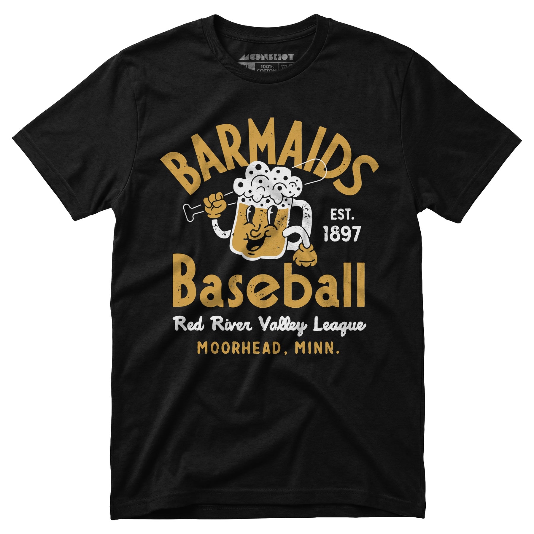 Moorhead Barmaids - Minnesota - Vintage Defunct Baseball Teams - Unisex T-Shirt