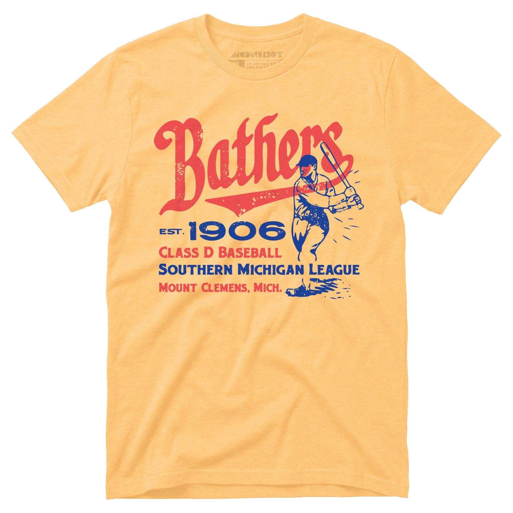 Mount Clemens Bathers - Michigan - Vintage Defunct Baseball Teams - Unisex T-Shirt