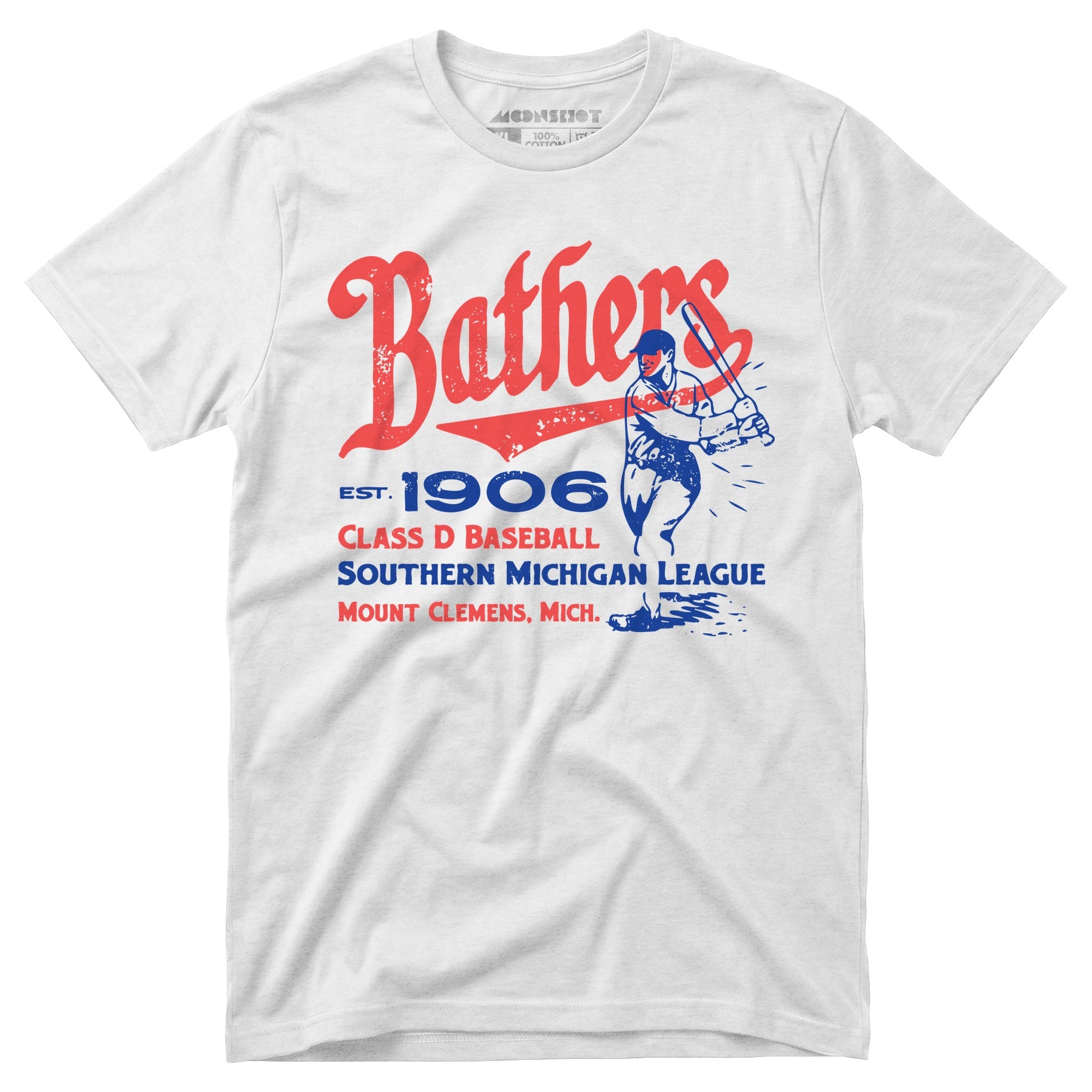 Mount Clemens Bathers - Michigan - Vintage Defunct Baseball Teams - Unisex T-Shirt