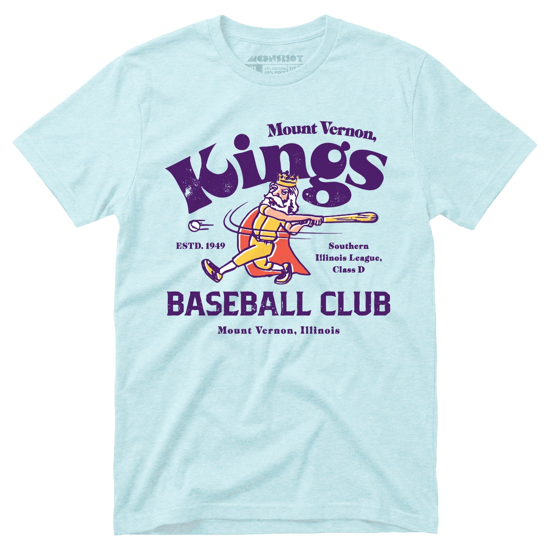 Mount Vernon Kings - Illinois - Vintage Defunct Baseball Teams - Unisex T-Shirt
