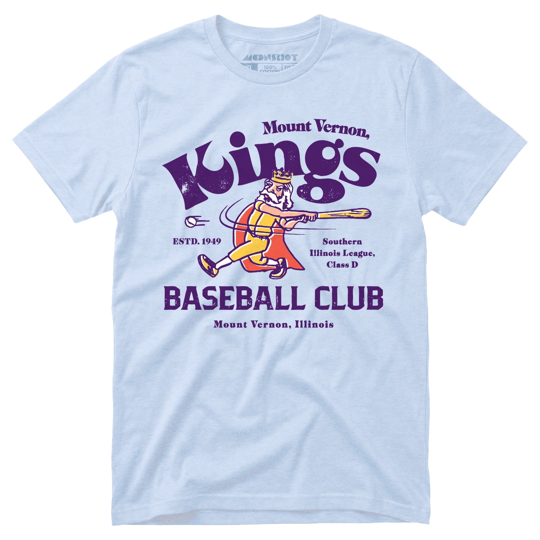 Mount Vernon Kings - Illinois - Vintage Defunct Baseball Teams - Unisex T-Shirt
